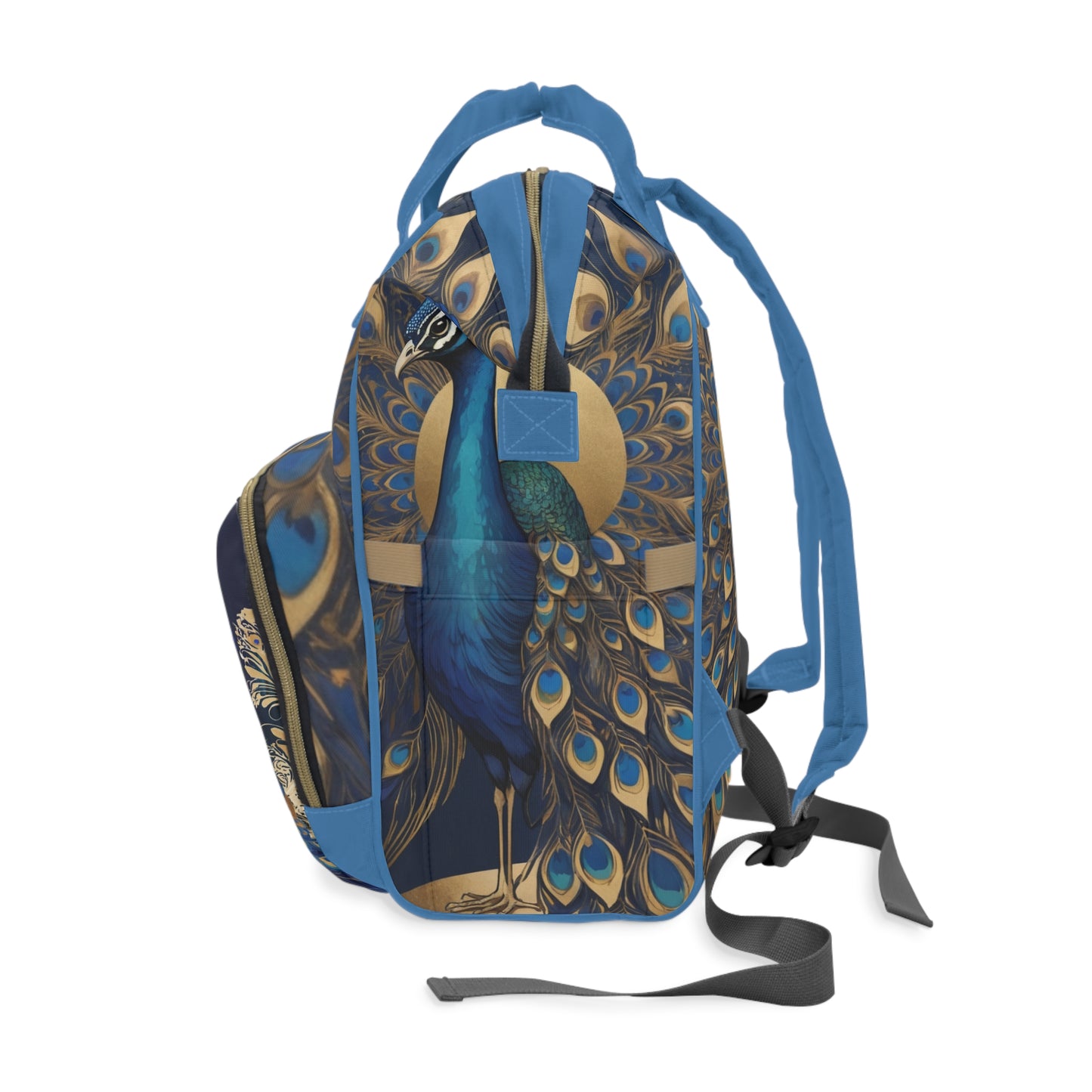 Girl Diaper Bag – Yoruba Princess Edition | Personalized African Baby Backpack