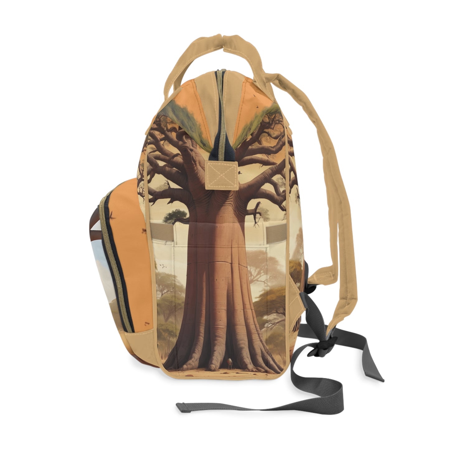 Boys Ghanaian Kente – Baobab Prince Diaper Bag (Kwaku Edition)