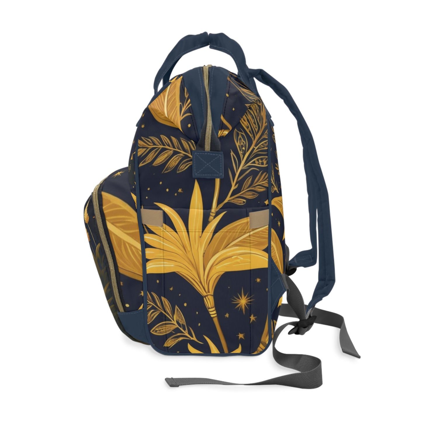 Boys Suriname Backpack | Personalized Baby Boy Bag with Farmer Hat & Moonlight Quote | Unique Cultural Baby Shower Gift