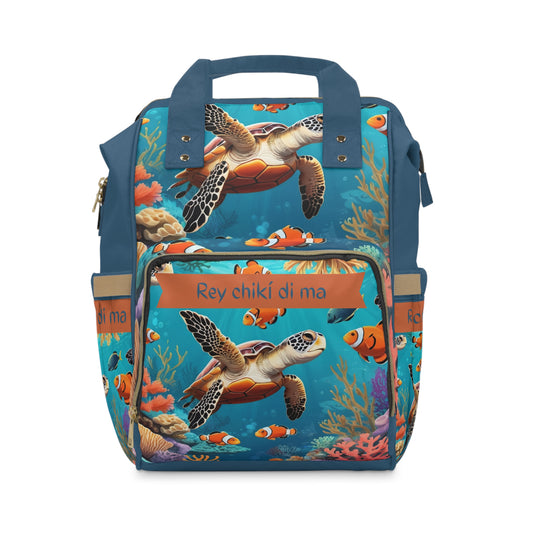 Boys Diaper Bag Personalized Aruba Baby Bag Sea Turtle Ocean Waterproof Backpack