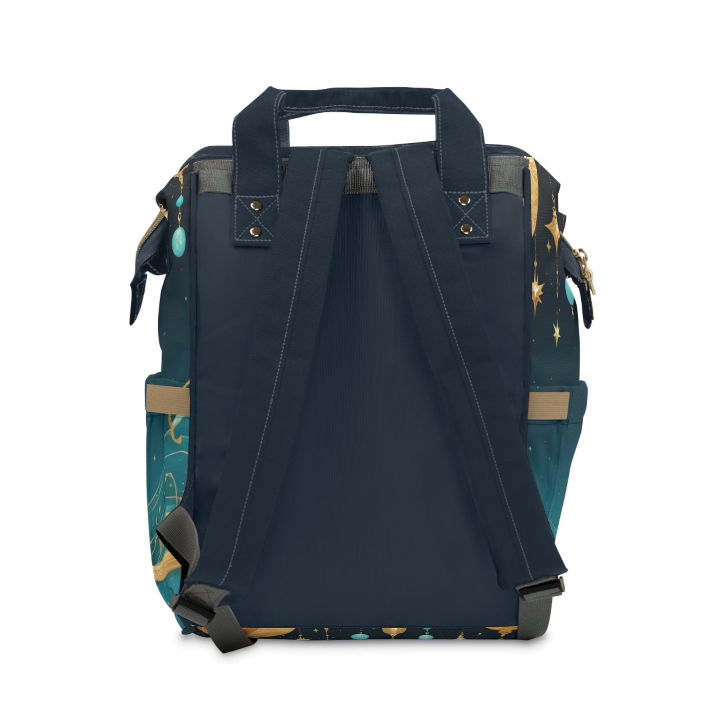 Boys Zodiac Backpack Aquarius | Personalized Baby Boy Bag with Water Bearer & Zodiac Quote | Unique Astrology Baby Shower Gift