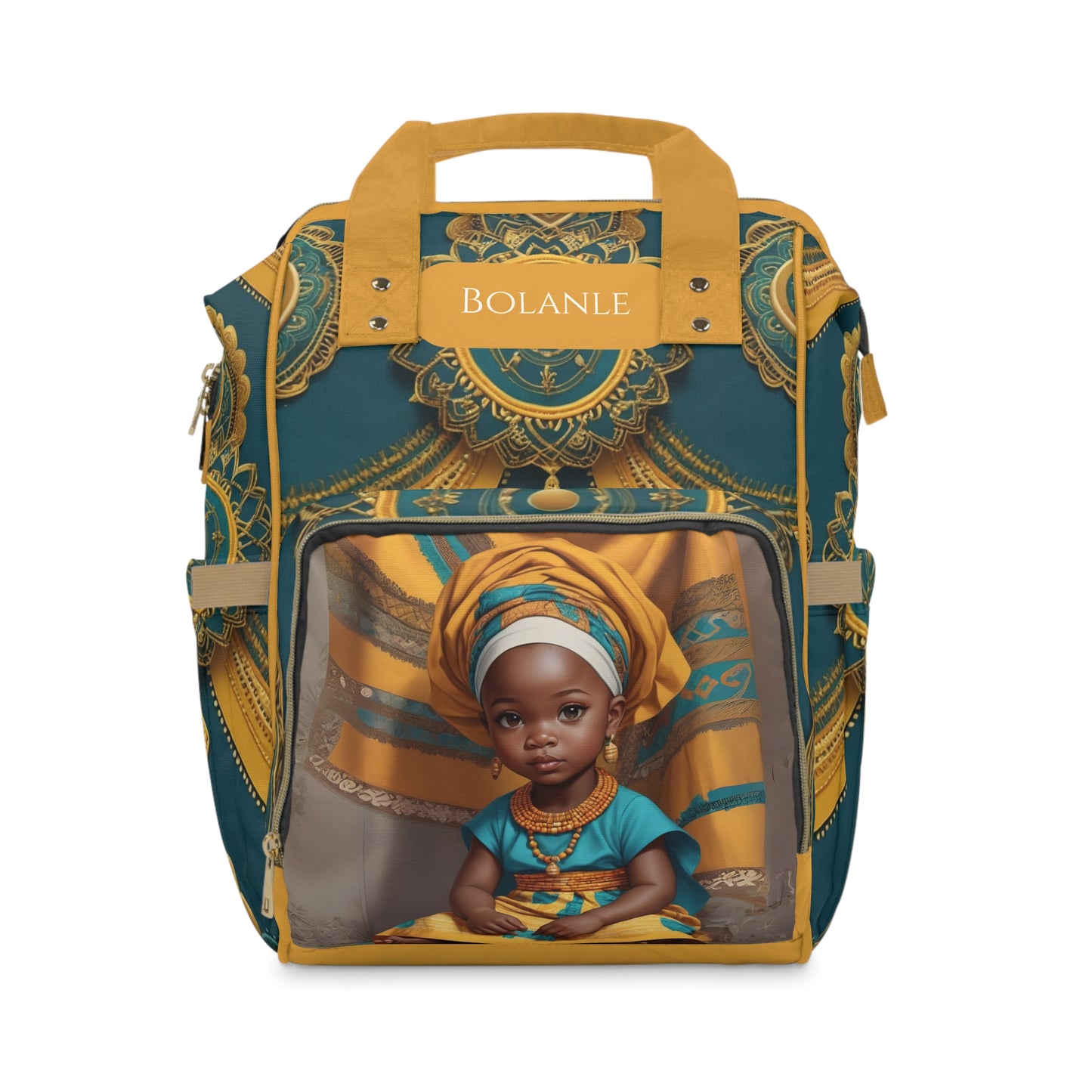Bolanle Yoruba Princess Diaper Bag – Luxury Cultural Baby Bag