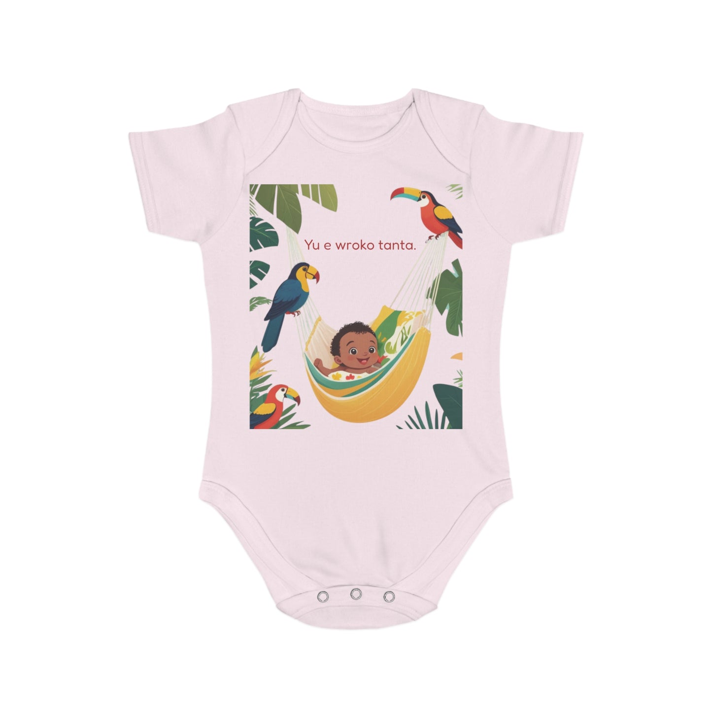 Surinamese Baby Announcement Bodysuit – Tante