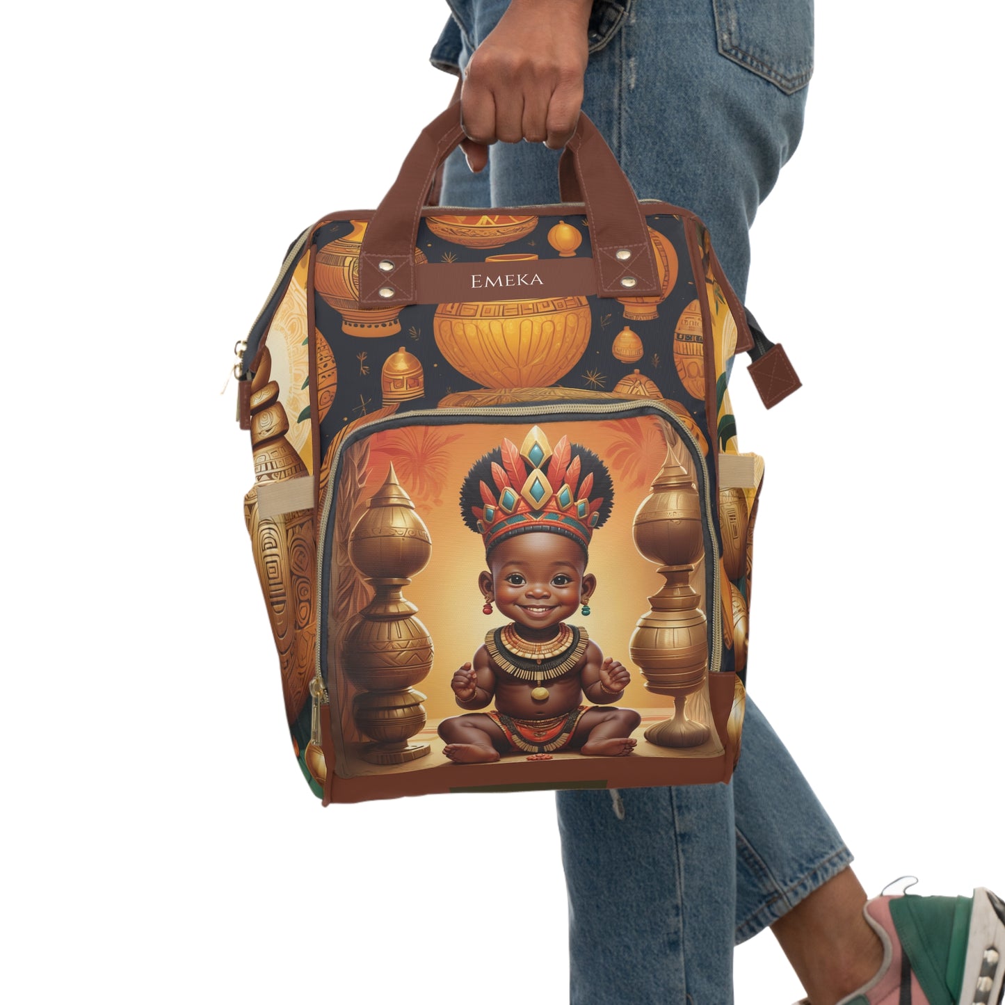 Emeka Igbo Prince Diaper Bag – Great Deeds Baby Bag