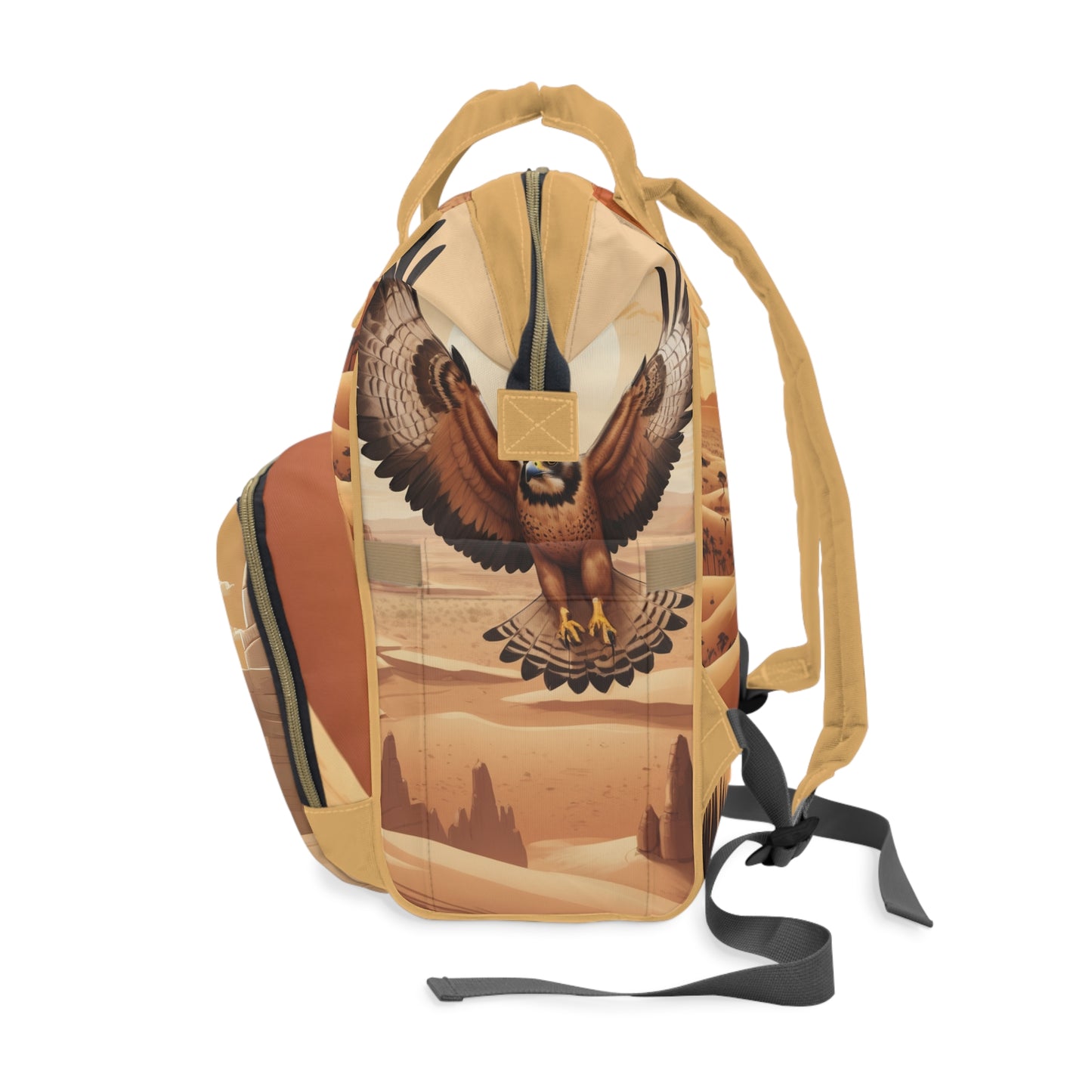 Boys Ghanaian Kente – Falcon Prince Diaper Bag (Kofi Edition)