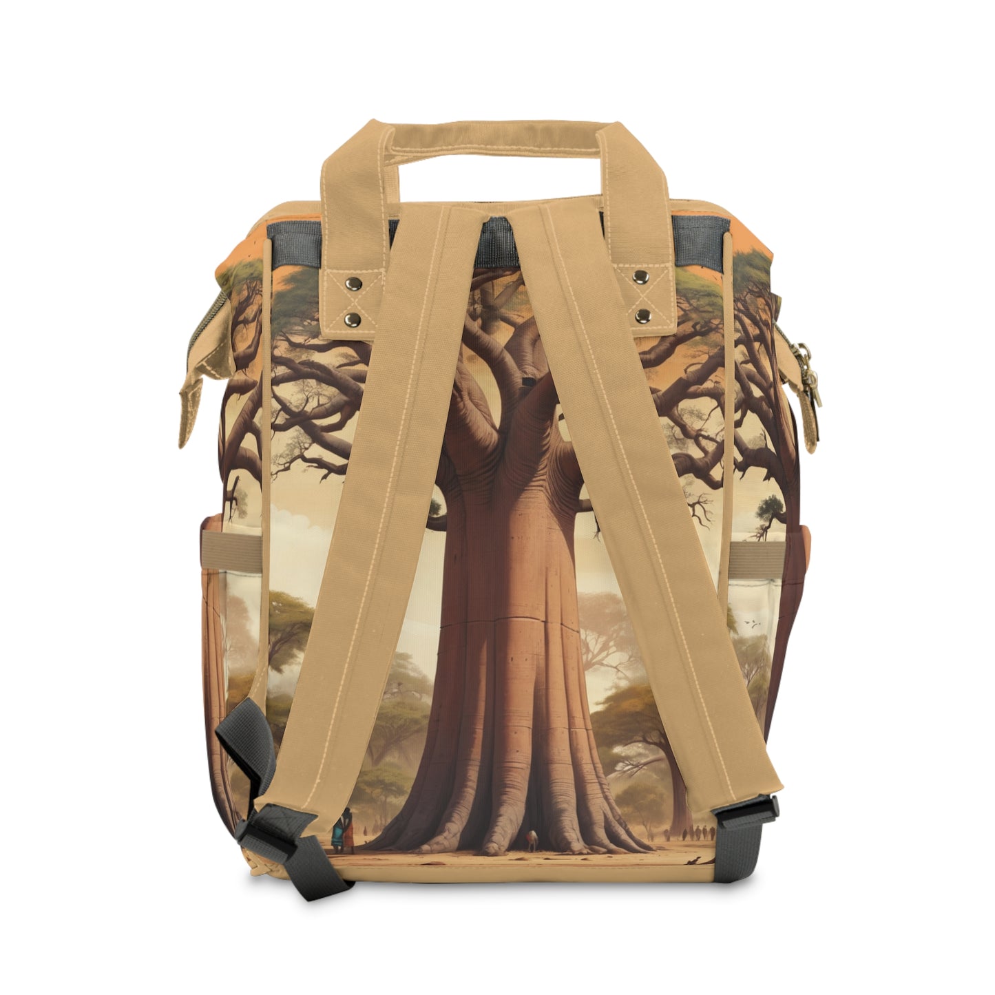 Boys Ghanaian Kente – Baobab Prince Diaper Bag (Kwaku Edition)