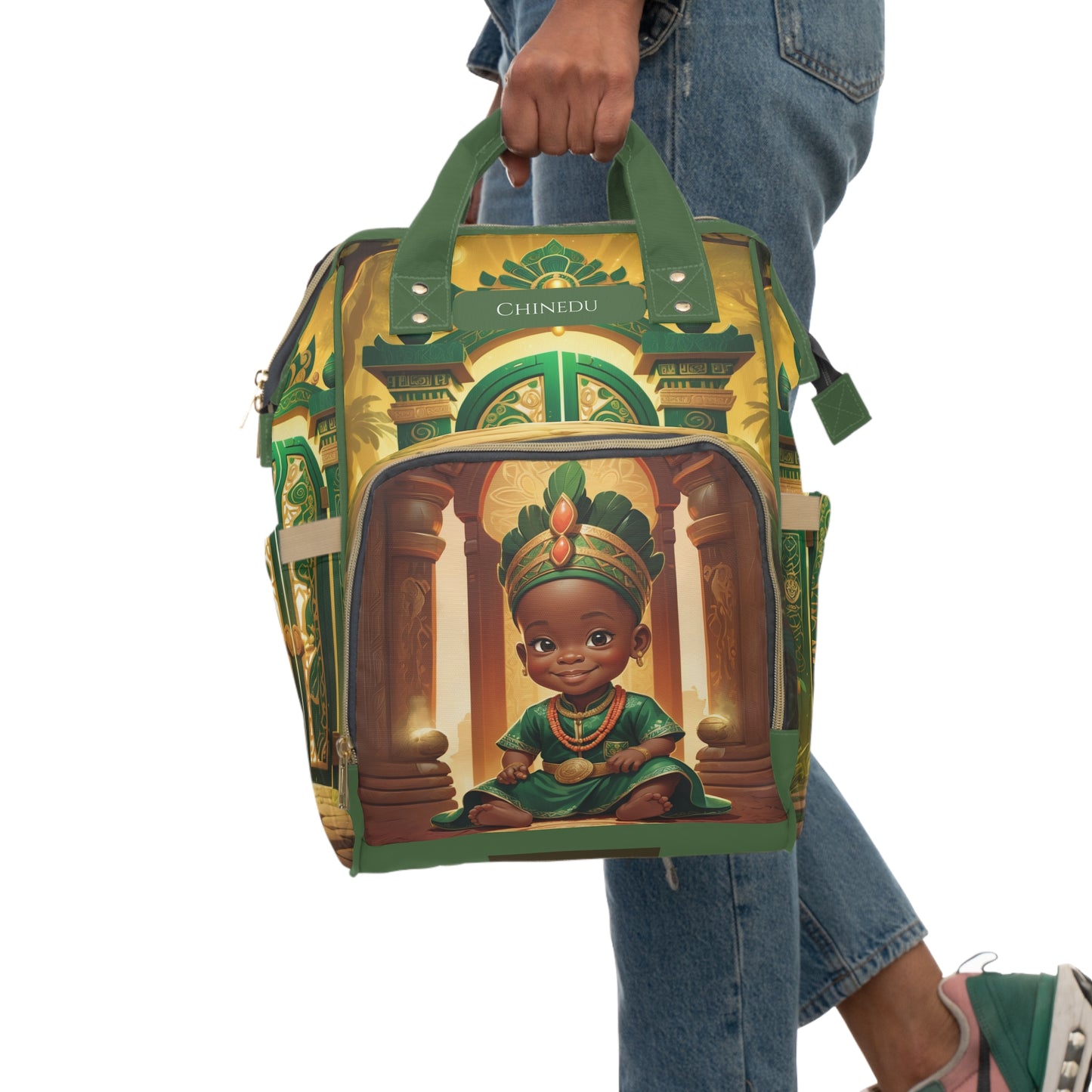 Chinedu Igbo Prince Diaper Bag – God Leads the Way
