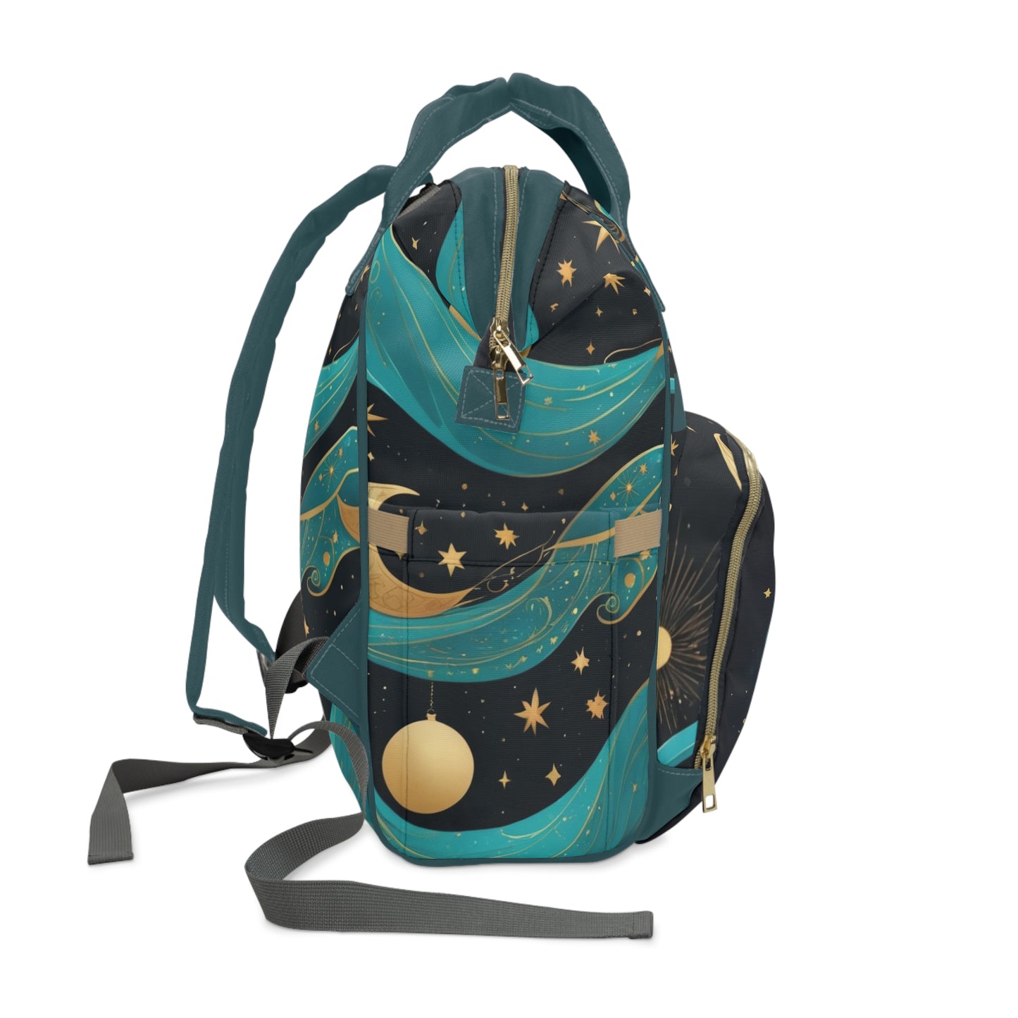 Boys Zodiac Backpack Pisces | Personalized Baby Boy Bag with Fish & Zodiac Quote | Unique Astrology Baby Shower Gift
