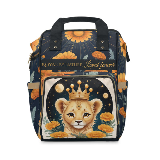 Boys Diaper Bag Personalized Zodiac Baby Bag Lion Theme Waterproof Backpack