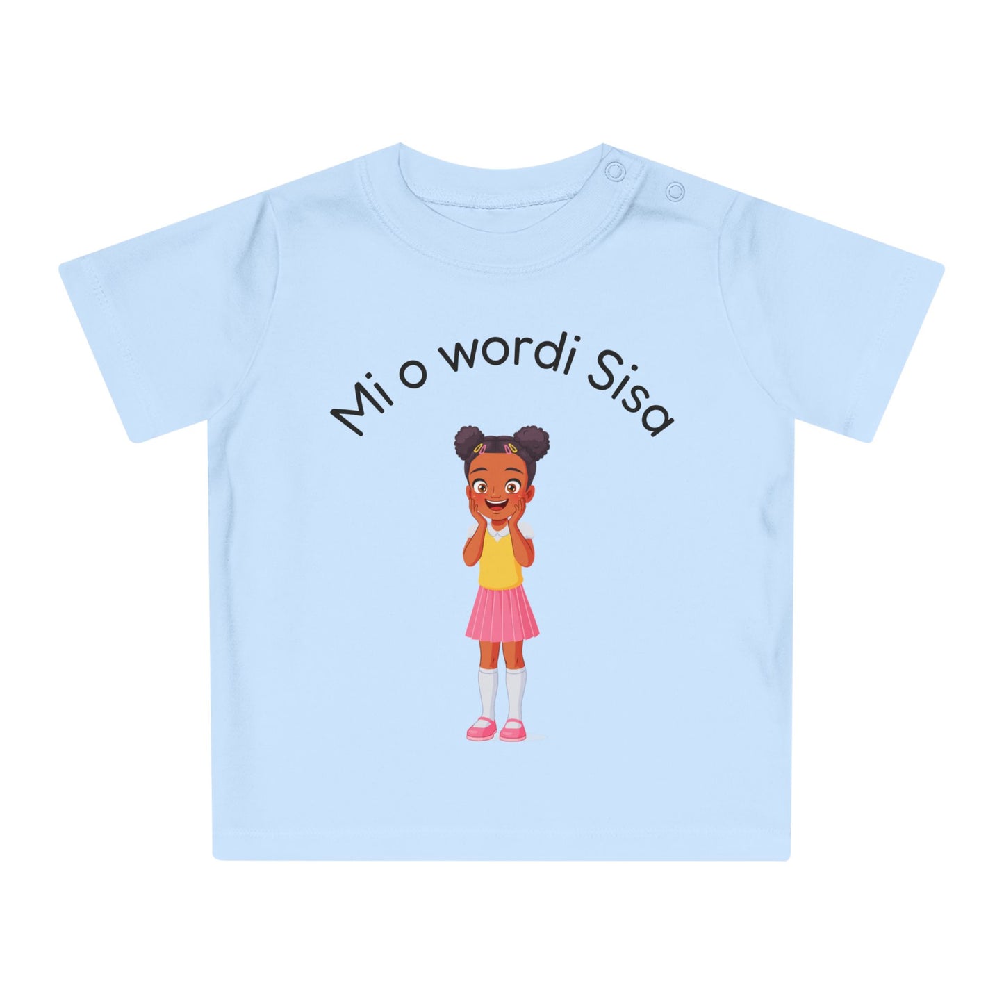 Toddler T Shirt Mi o wordi Sisa Surinamese Announcement