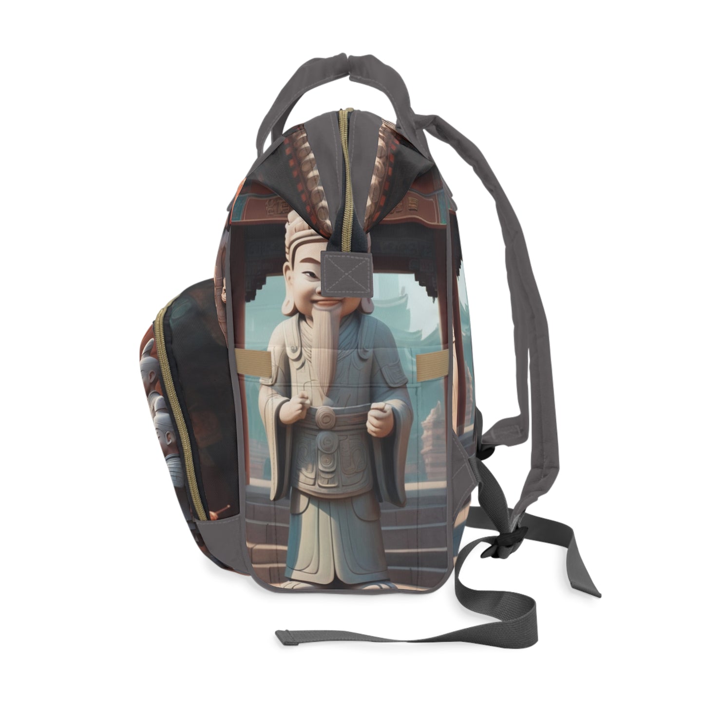 Boys Diaper Bag Personalized | Chinese Warrior Baby Bag