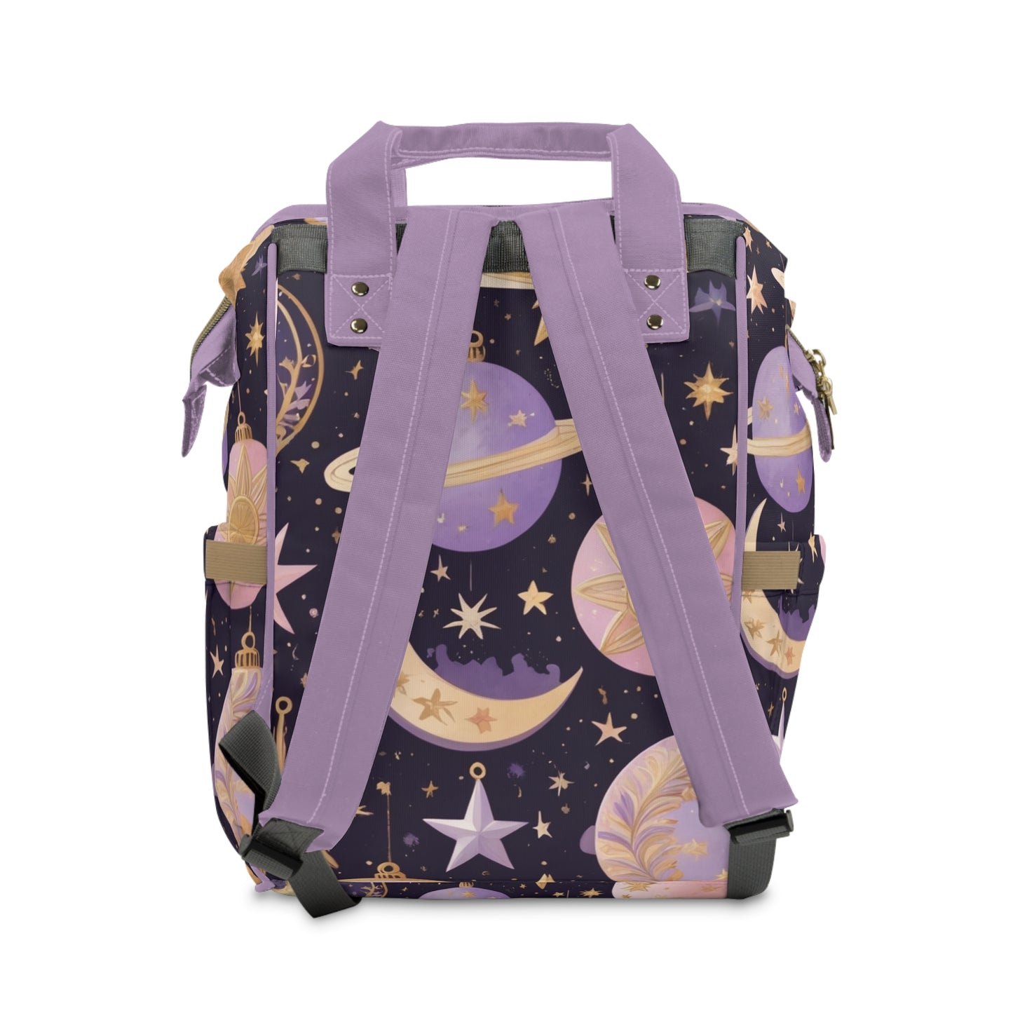 Girls Zodiac Backpack Aries | Personalized Baby Girl Bag with Aries Ram and Astrology Quote | Unique Zodiac Baby Shower Gift