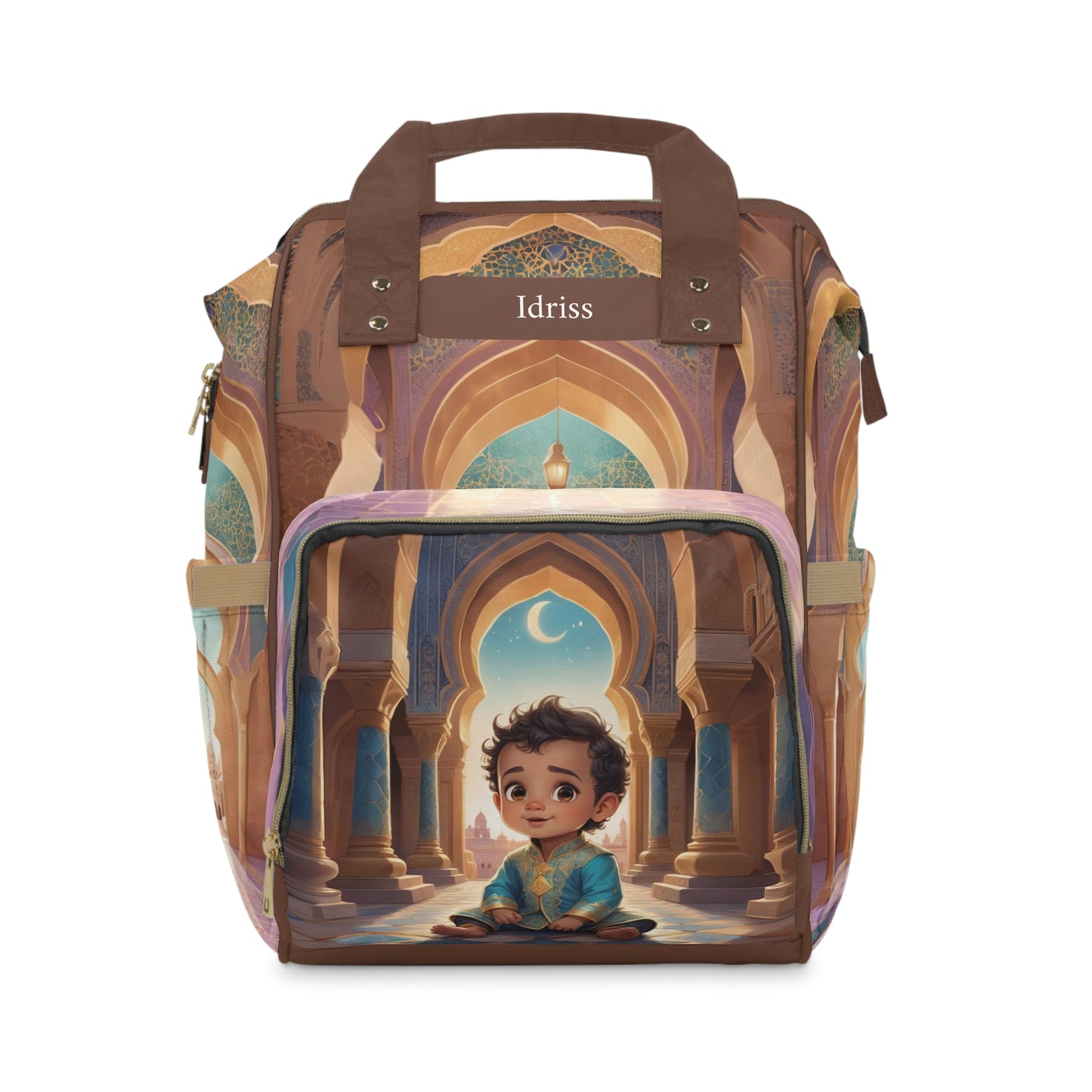 Idriss Royal Arches Baby Bag – Personalized Moroccan