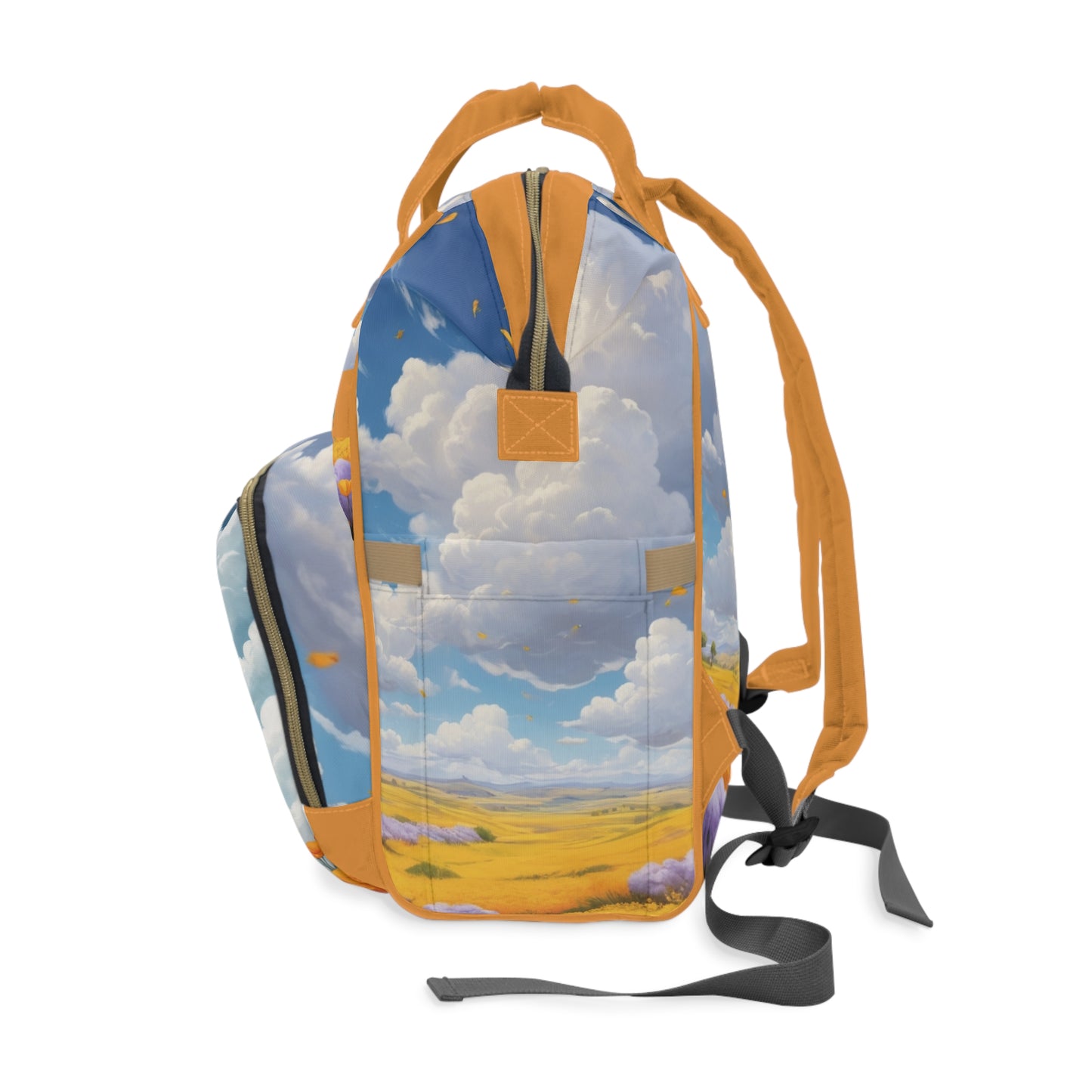 Boys Diaper Bag Personalized Persian | Baby Boy Backpack with Farsi Elephant & Safety Quote | Unique Cultural Baby Shower Gift