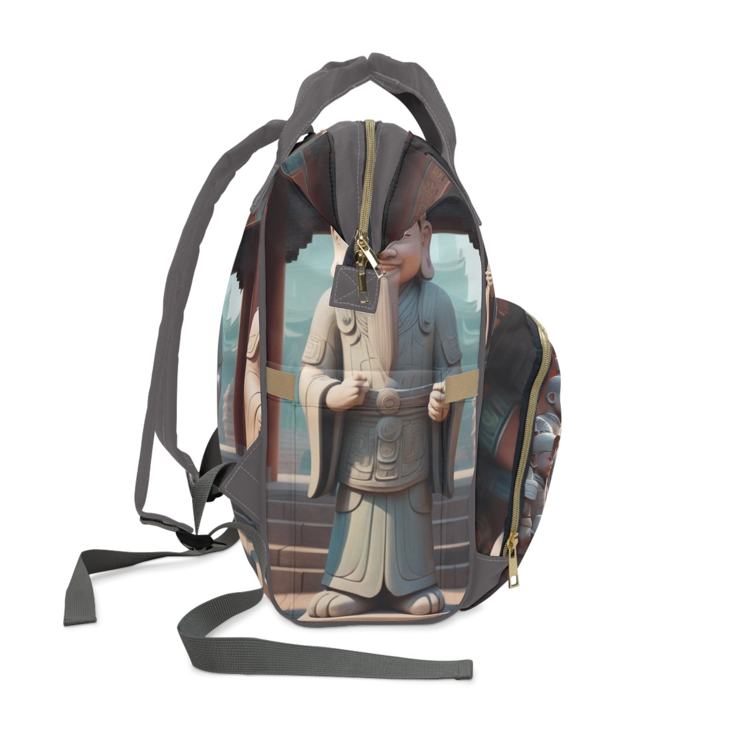 Boys Diaper Bag Personalized | Chinese Warrior Baby Bag