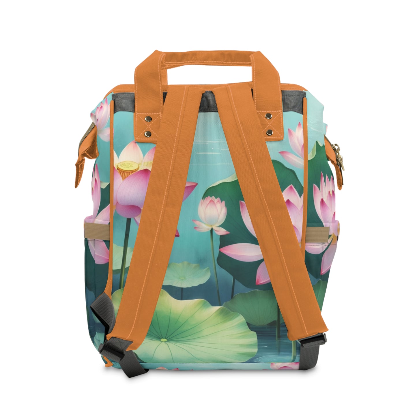 Boys Diaper Bag Personalized | Chinese Koi Fish Baby Bag