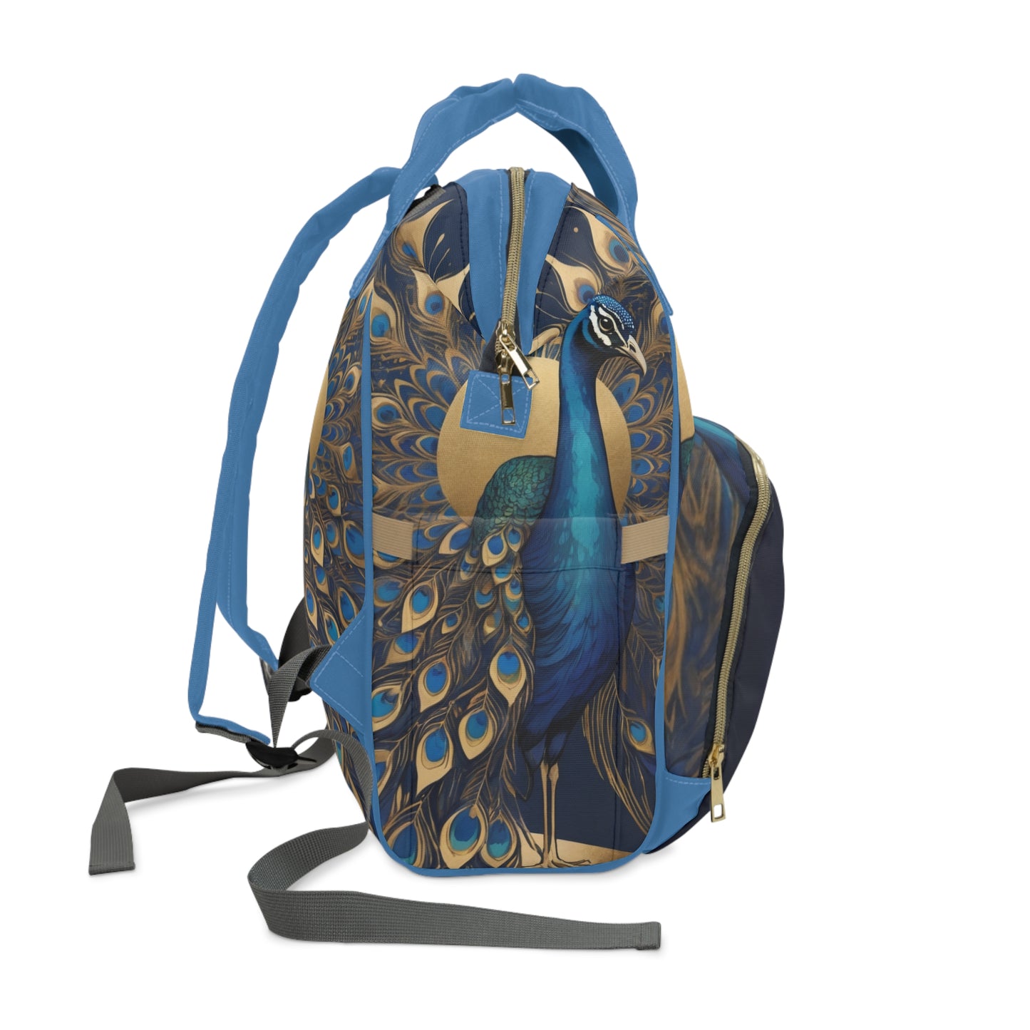 Girl Diaper Bag – Yoruba Princess Edition | Personalized African Baby Backpack