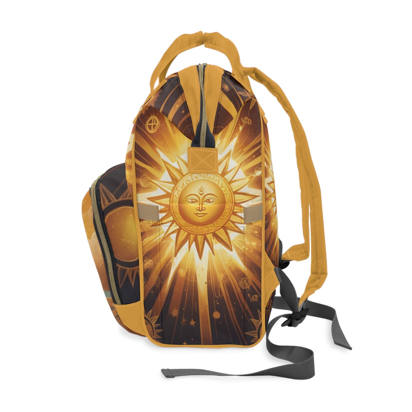 Girls African Diaper Bag – Yoruba Sun Princess Omolara