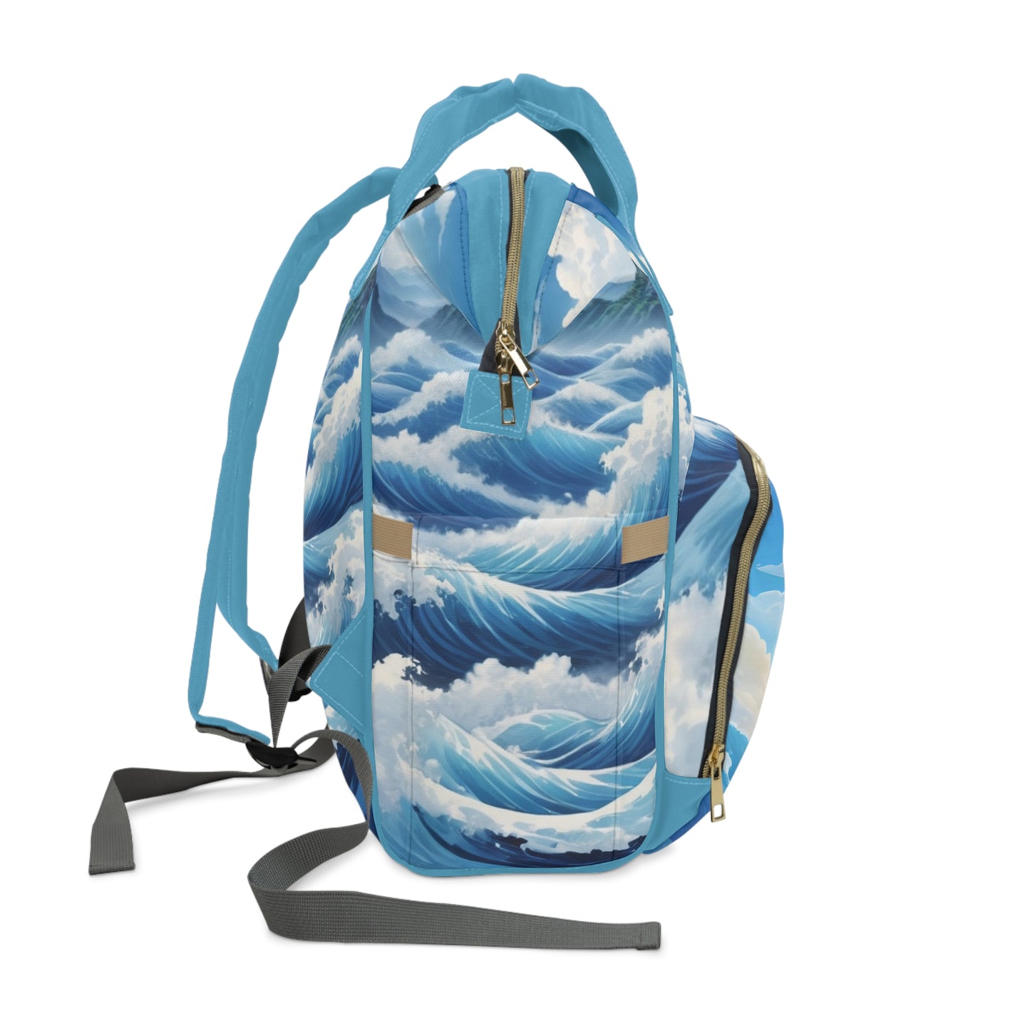 Boys Diaper Bag Personalized | Chinese Dragon Boat Baby Bag