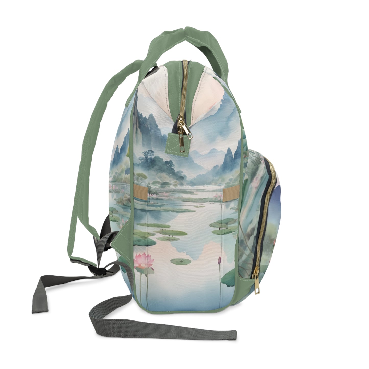 Girls Diaper Bag Personalized | Chinese Fairy Crane Baby Bag