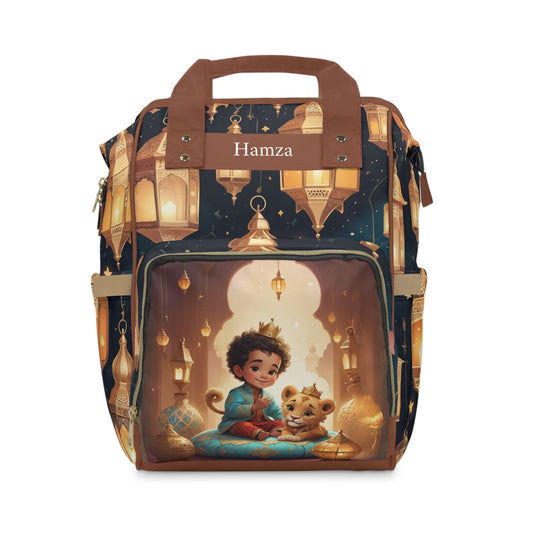 Hamza Lion Spirit Baby Bag – Personalized Moroccan
