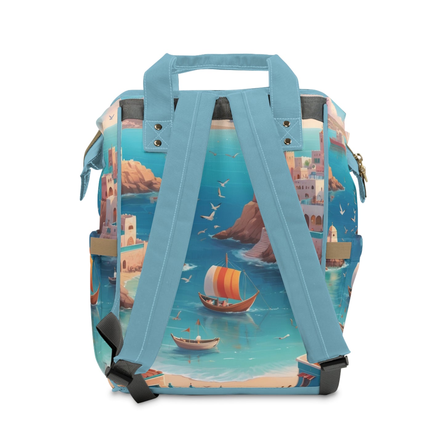 Anas Ocean Breeze Baby Bag – Personalized Moroccan