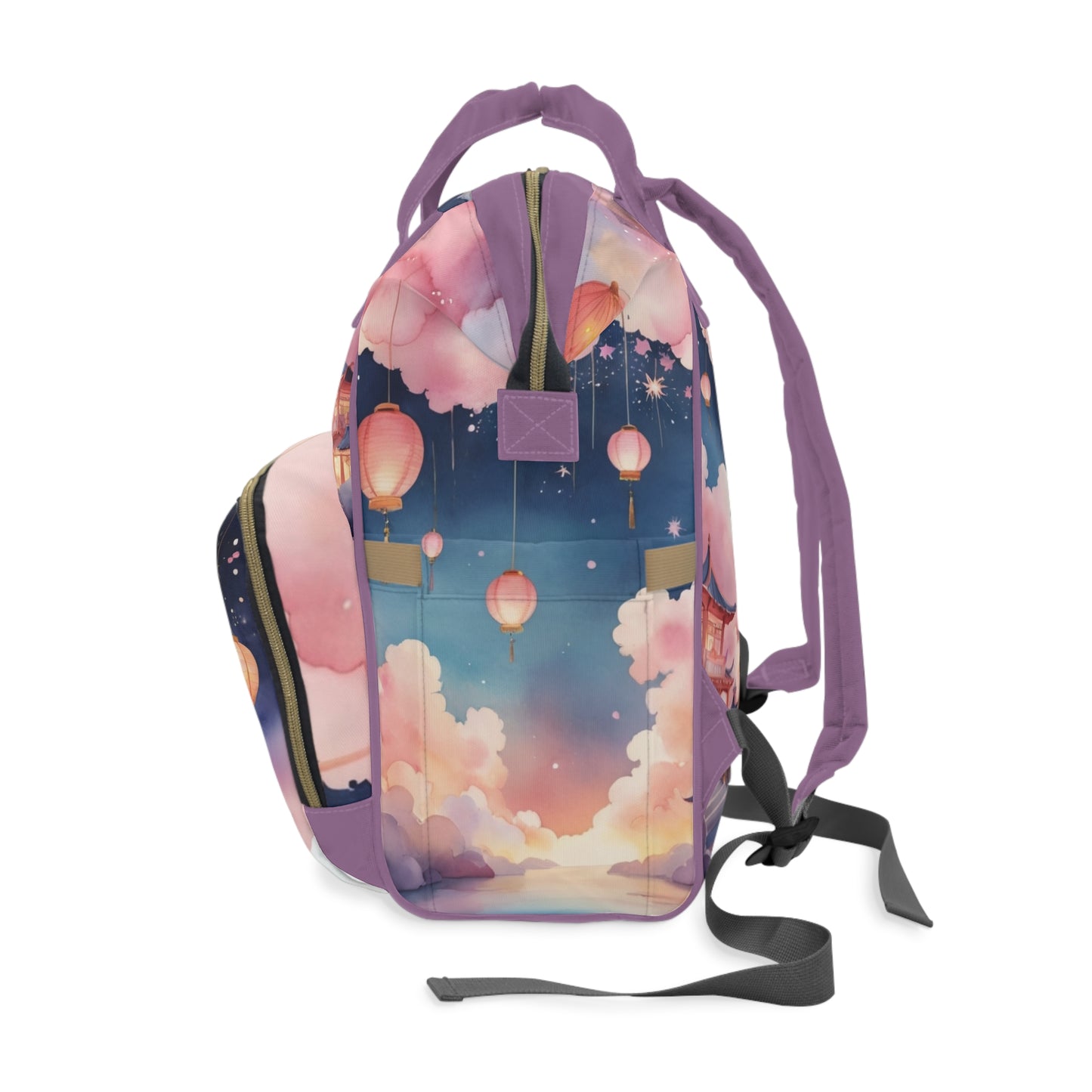 Girls Diaper Bag Personalized | Chinese Dragon Dream Baby Bag