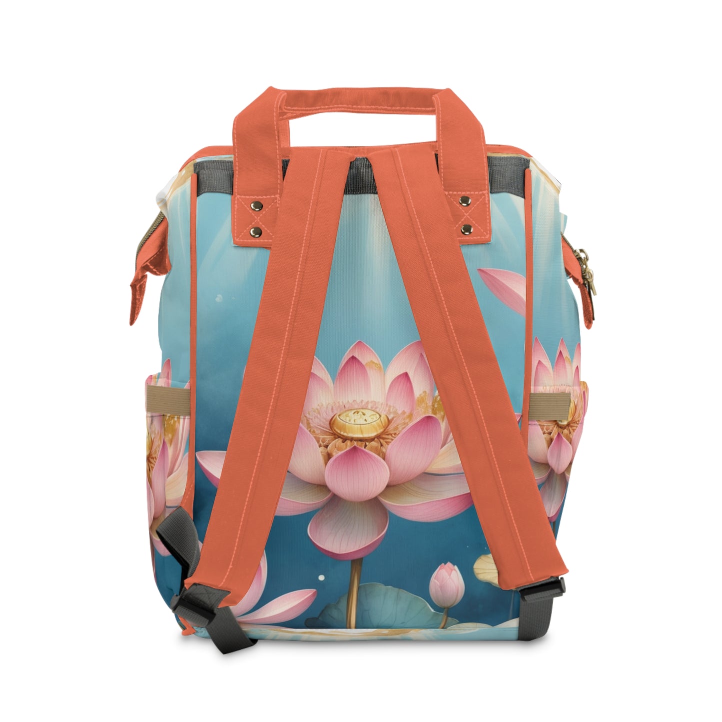 Girls Diaper Bag Personalized | Chinese Lucky Goldfish Baby Bag