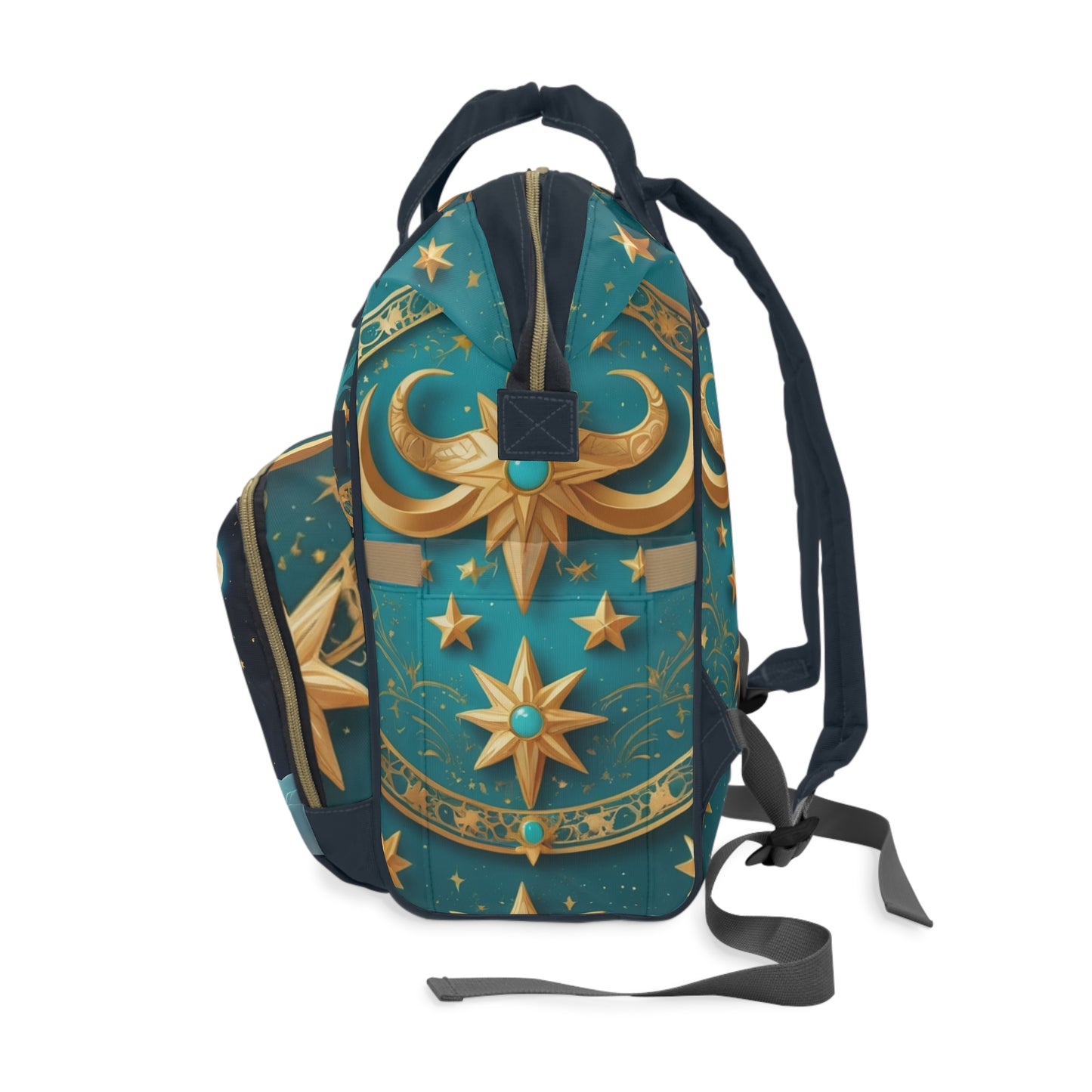 Boys Zodiac Backpack Taurus | Personalized Baby Boy Bag with Taurus Bull & Zodiac Quote | Unique Astrology Baby Shower Gift