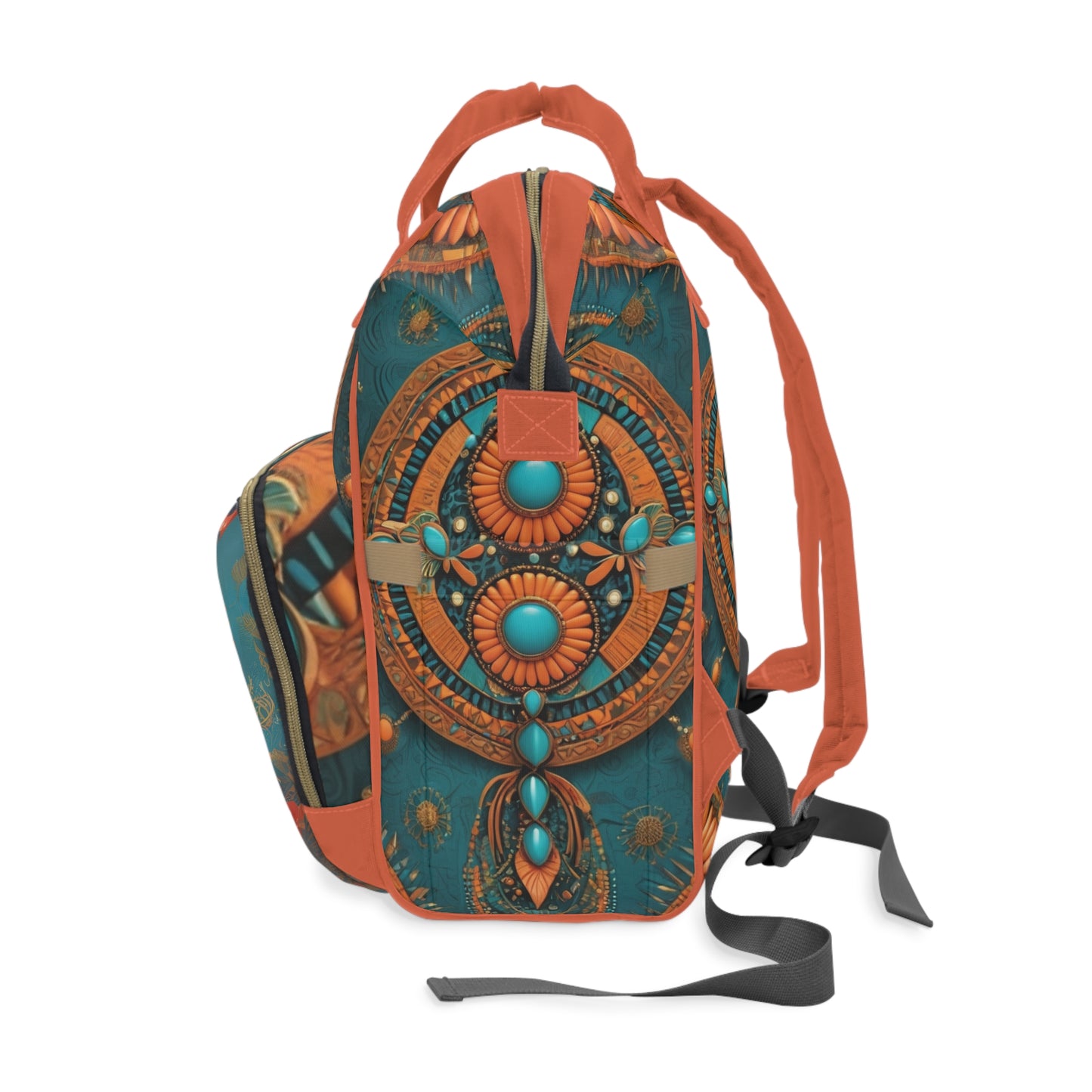 Girls African Diaper Bag – Yoruba Princess Ayomide