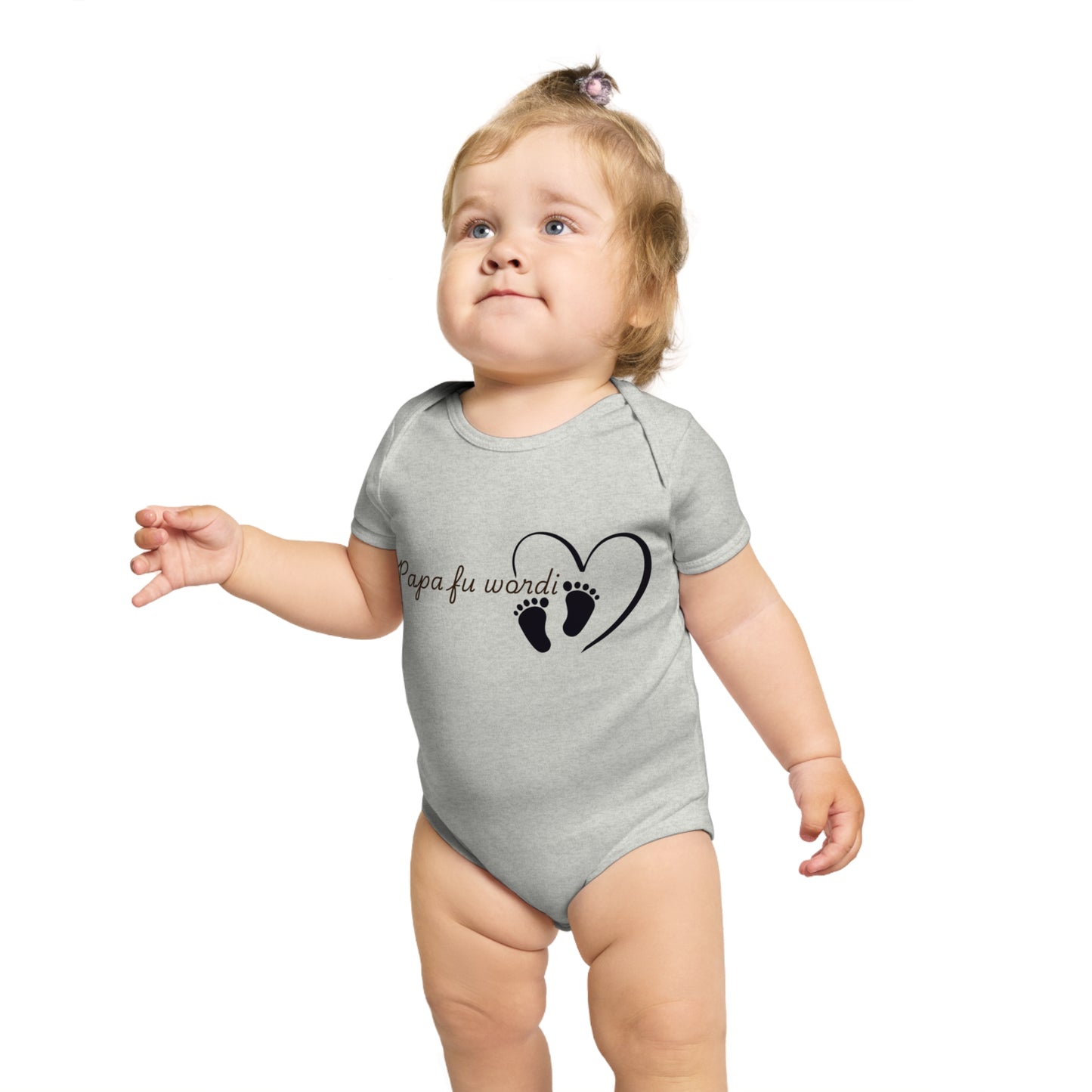 Baby Bodysuit Papa fu wordi Surinamese Daddy to Be