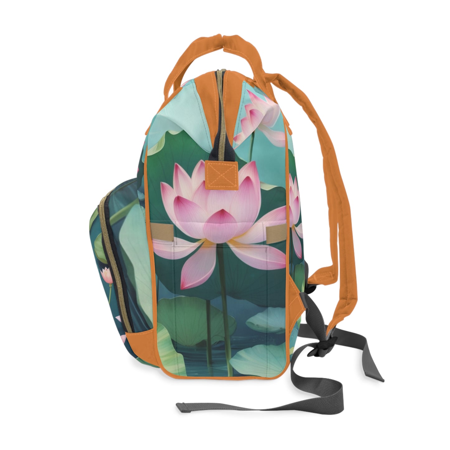 Boys Diaper Bag Personalized | Chinese Koi Fish Baby Bag