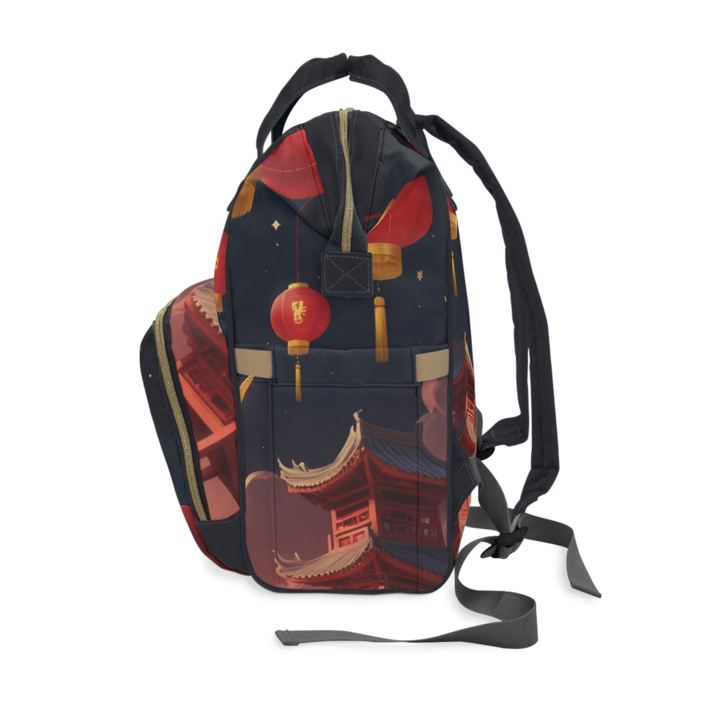 Boys Diaper Bag Personalized | Chinese Tiger Baby Bag