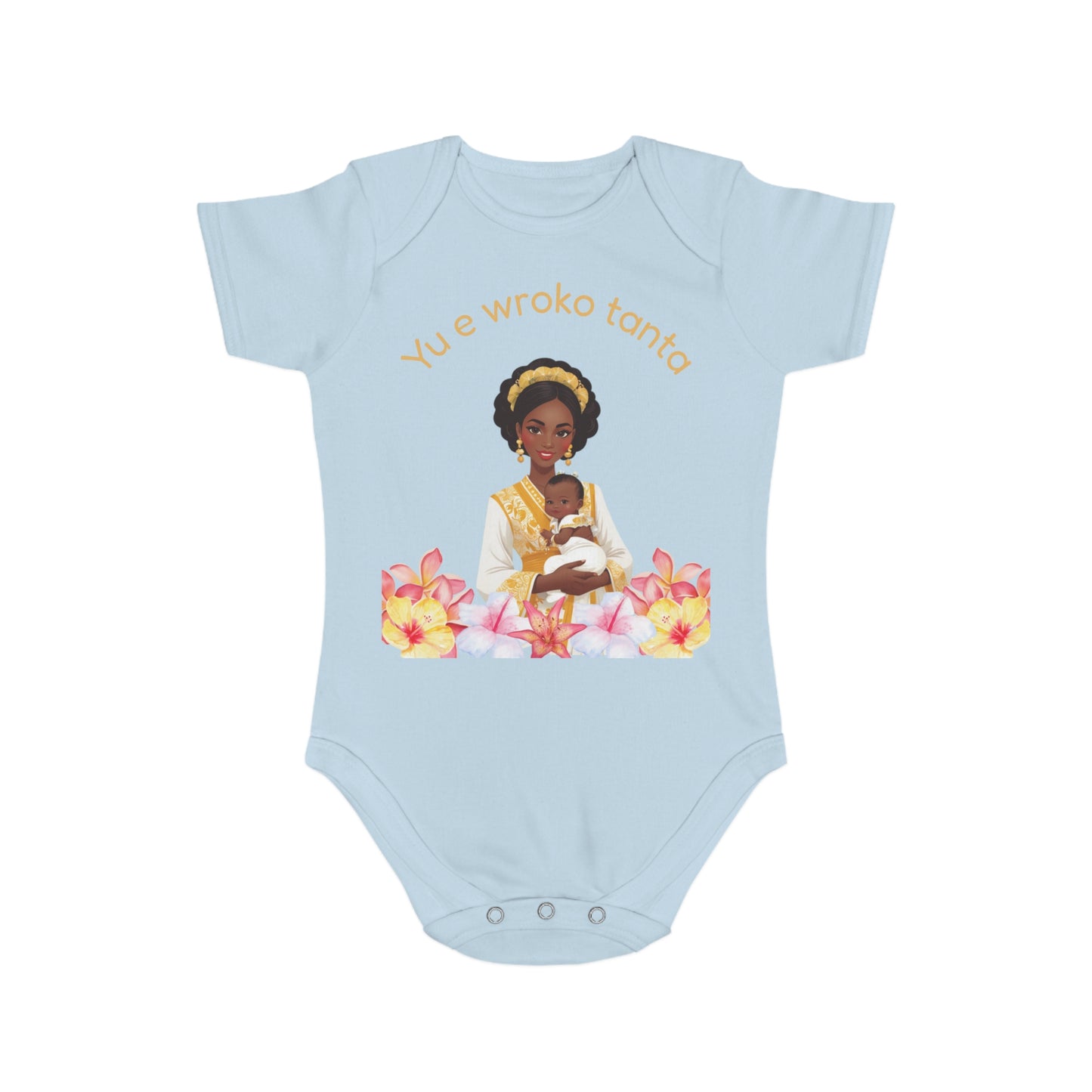 Surinamese Baby Announcement Bodysuit – Tante