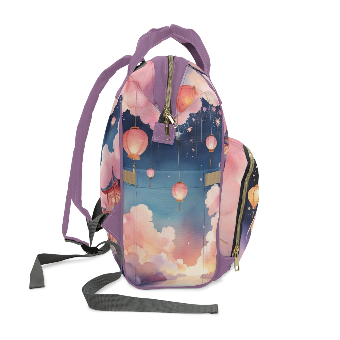 Girls Diaper Bag Personalized | Chinese Dragon Dream Baby Bag