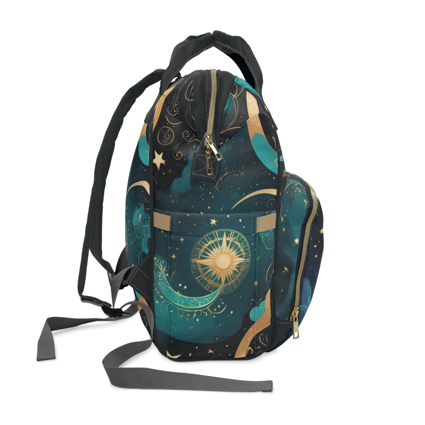 Boys Zodiac Backpack Aries | Personalized Baby Boy Bag with Aries Ram & Zodiac Quote | Unique Astrology Baby Shower Gift