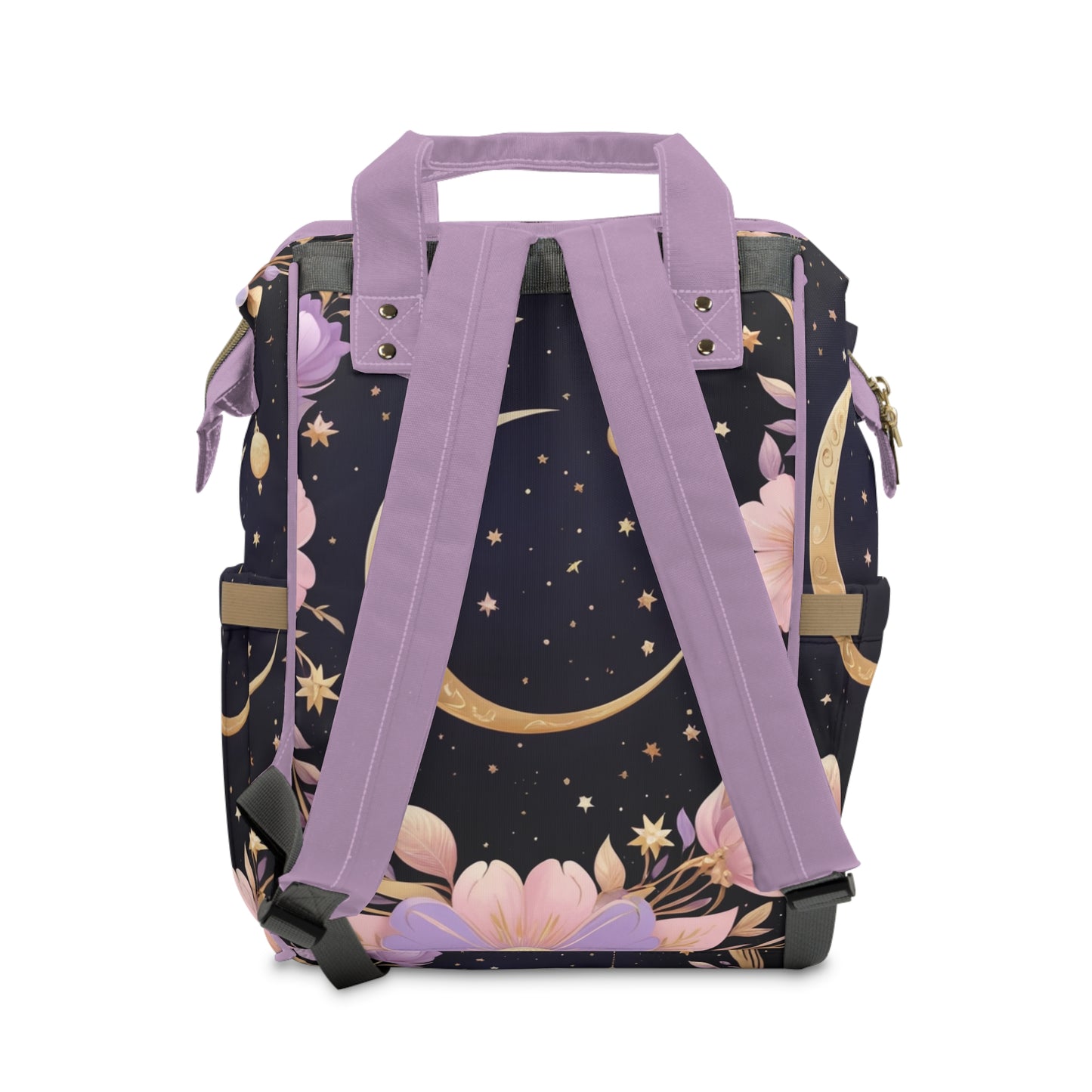 Girls Zodiac Backpack Taurus | Personalized Baby Girl Bag with Taurus Cow & Zodiac Quote | Unique Astrology Baby Shower Gift