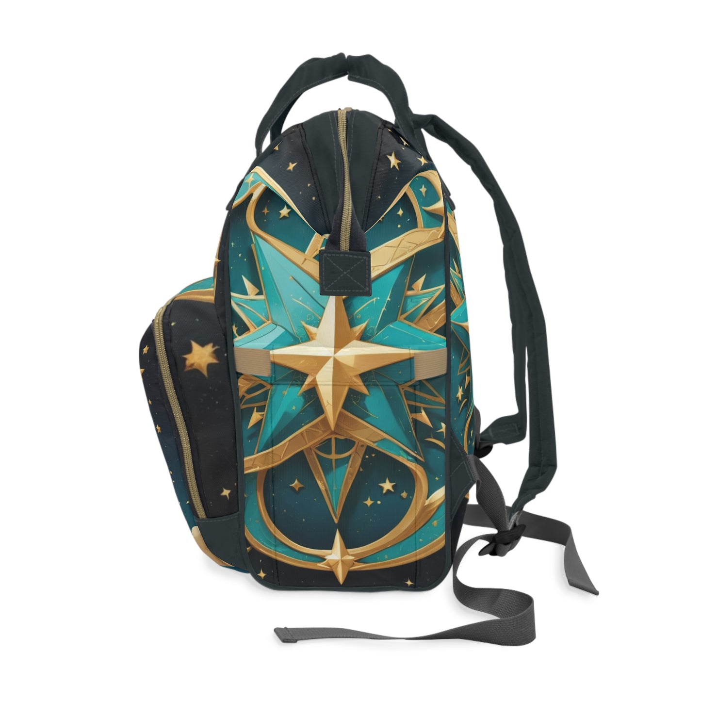 Gemini Zodiac Diaper Bag for Boys – Personalized Baby Name - 2026