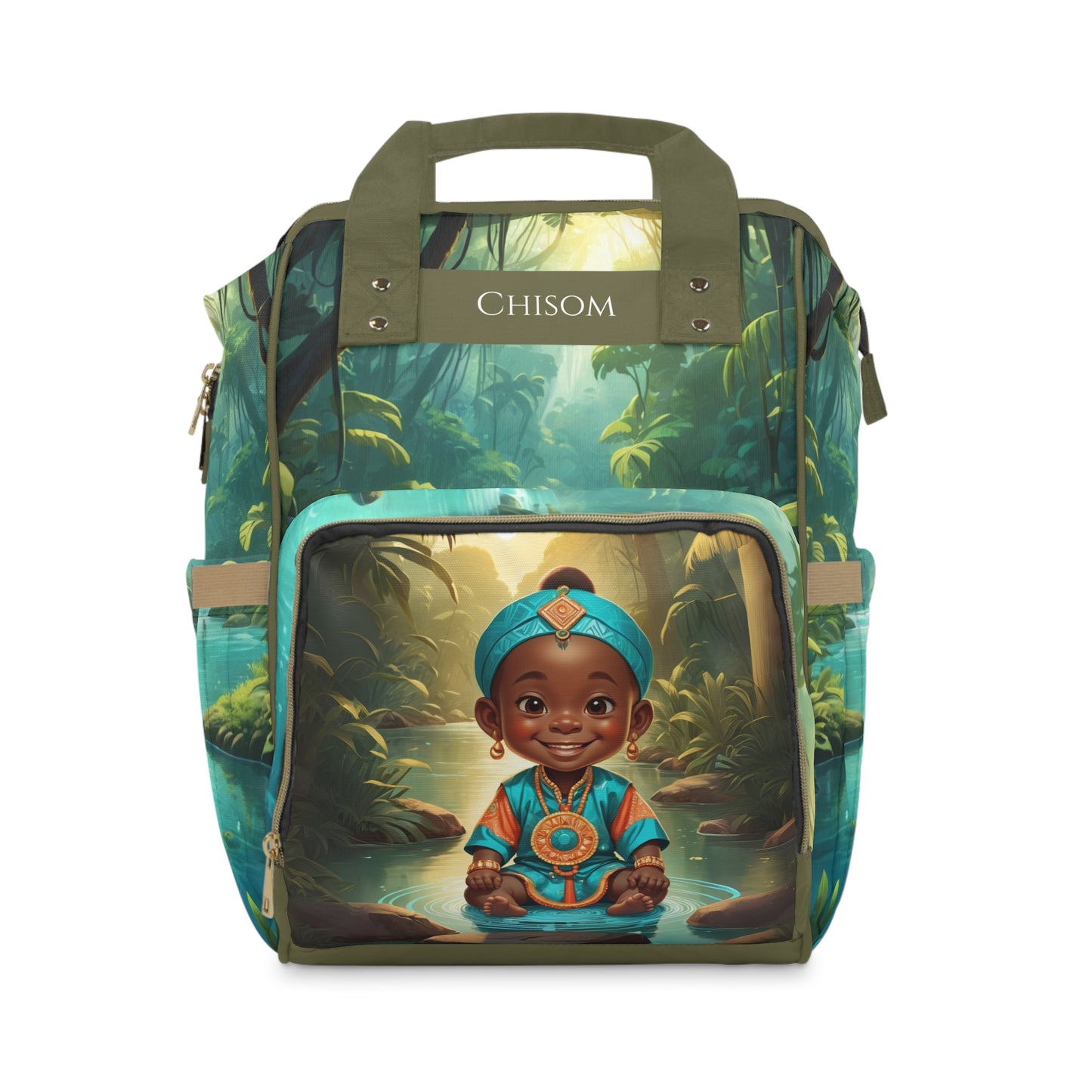 Chisom Igbo Prince Diaper Bag – God Is With Me