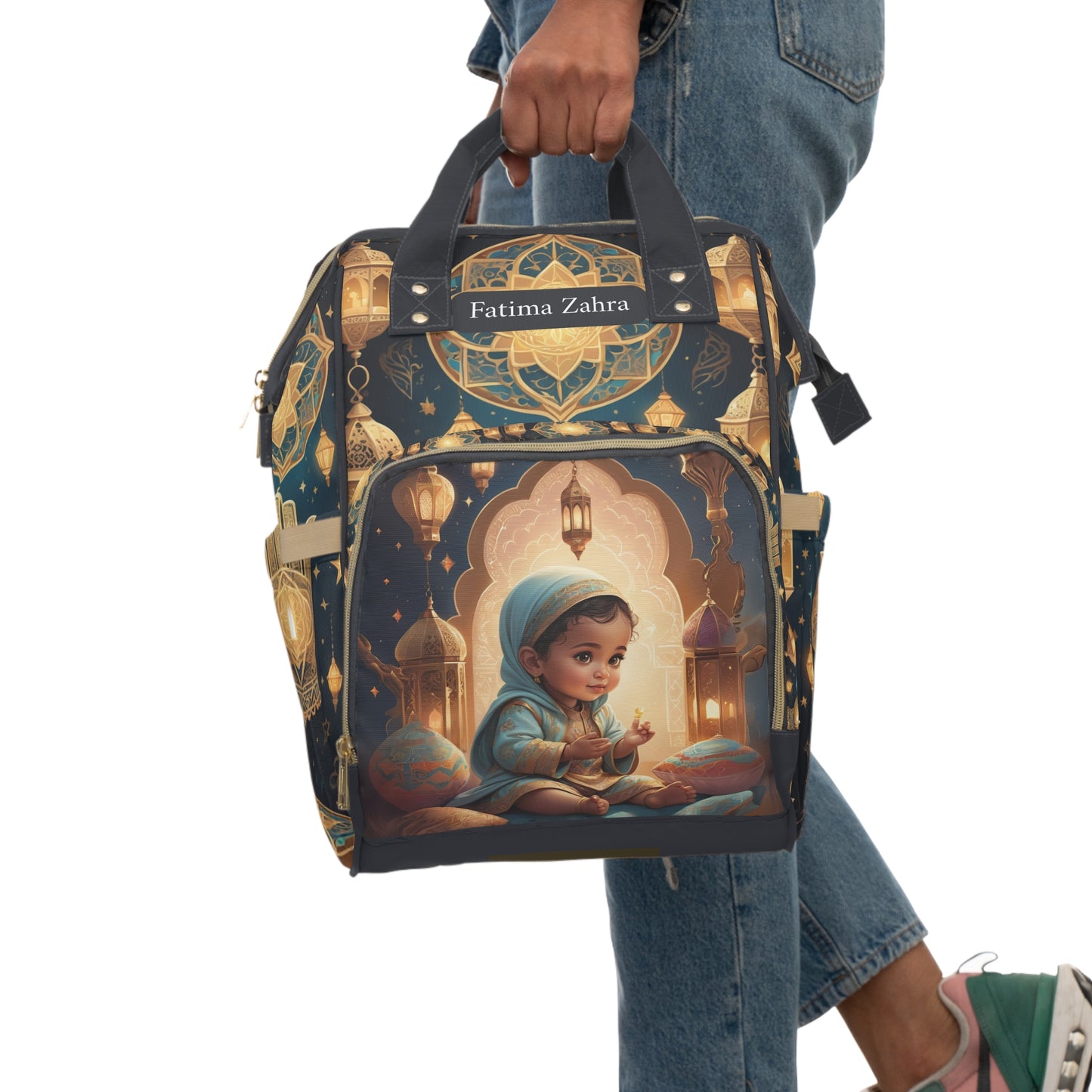 Fatima Zahra Moroccan Princess Baby Bag – Lantern Glow