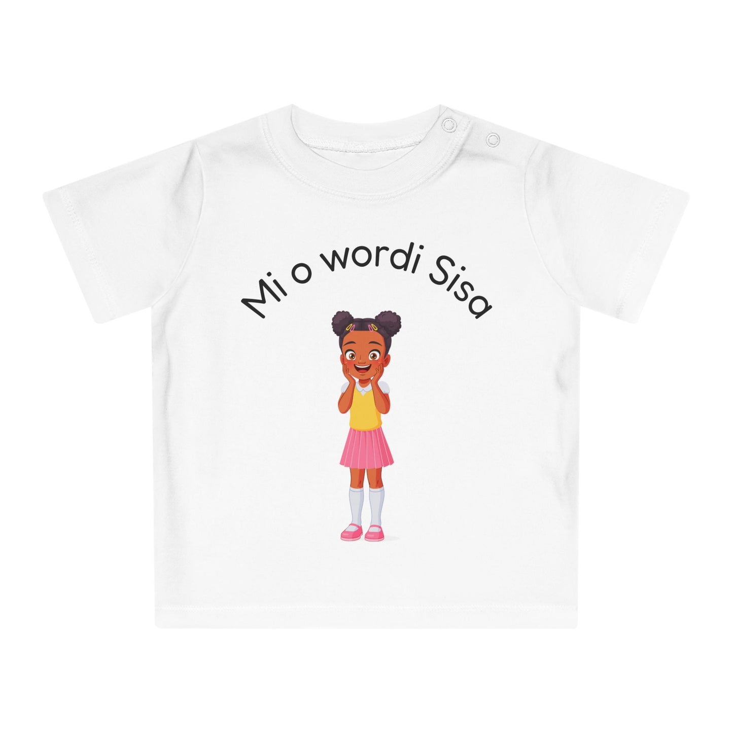 Toddler T Shirt Mi o wordi Sisa Surinamese Announcement
