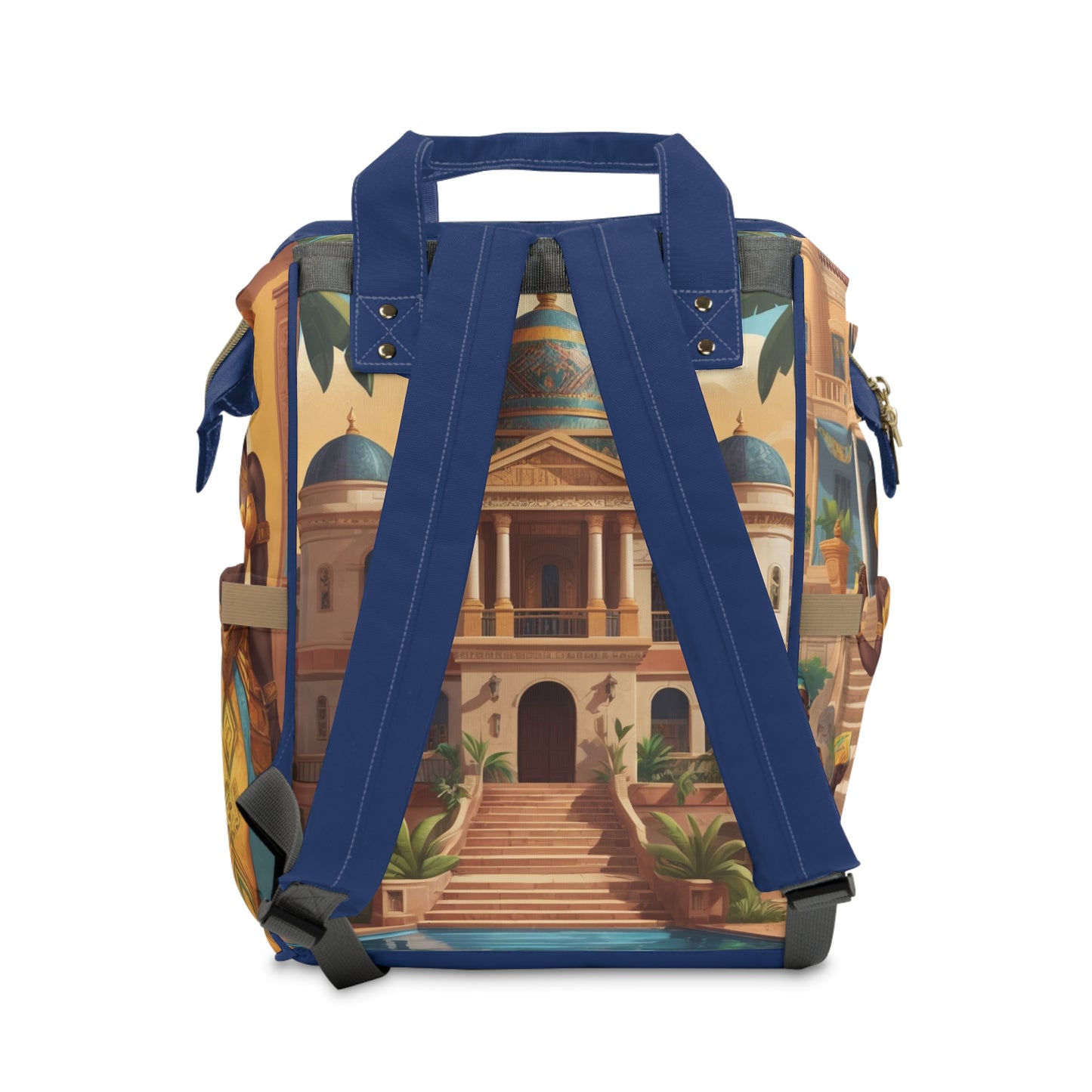 Boys Ghanaian Kente – Royal Throne Prince Diaper Bag (Agyeman Edition)