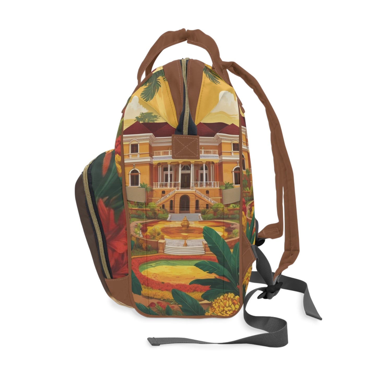 Boys Ghanaian Kente – Twin Princes Diaper Bag (Mensah Edition)