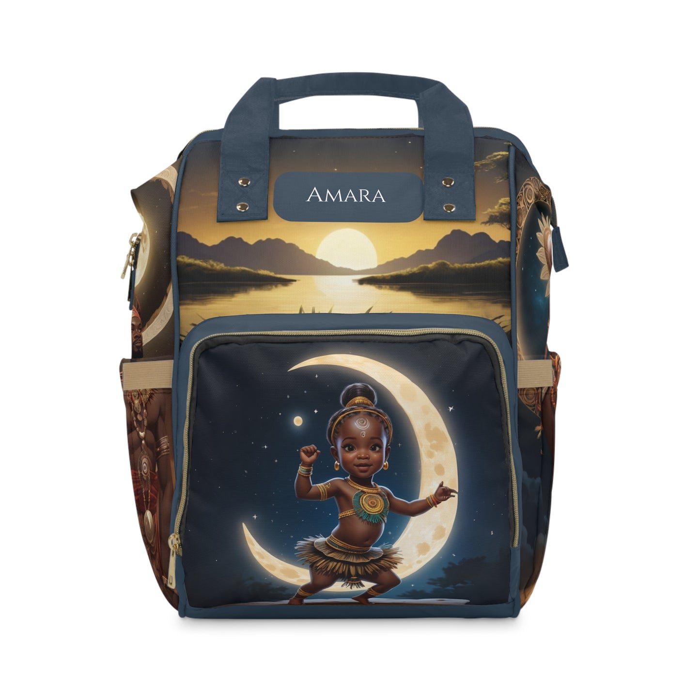 Amara Igbo Moon Princess Diaper Bag – Luxury Baby Bag