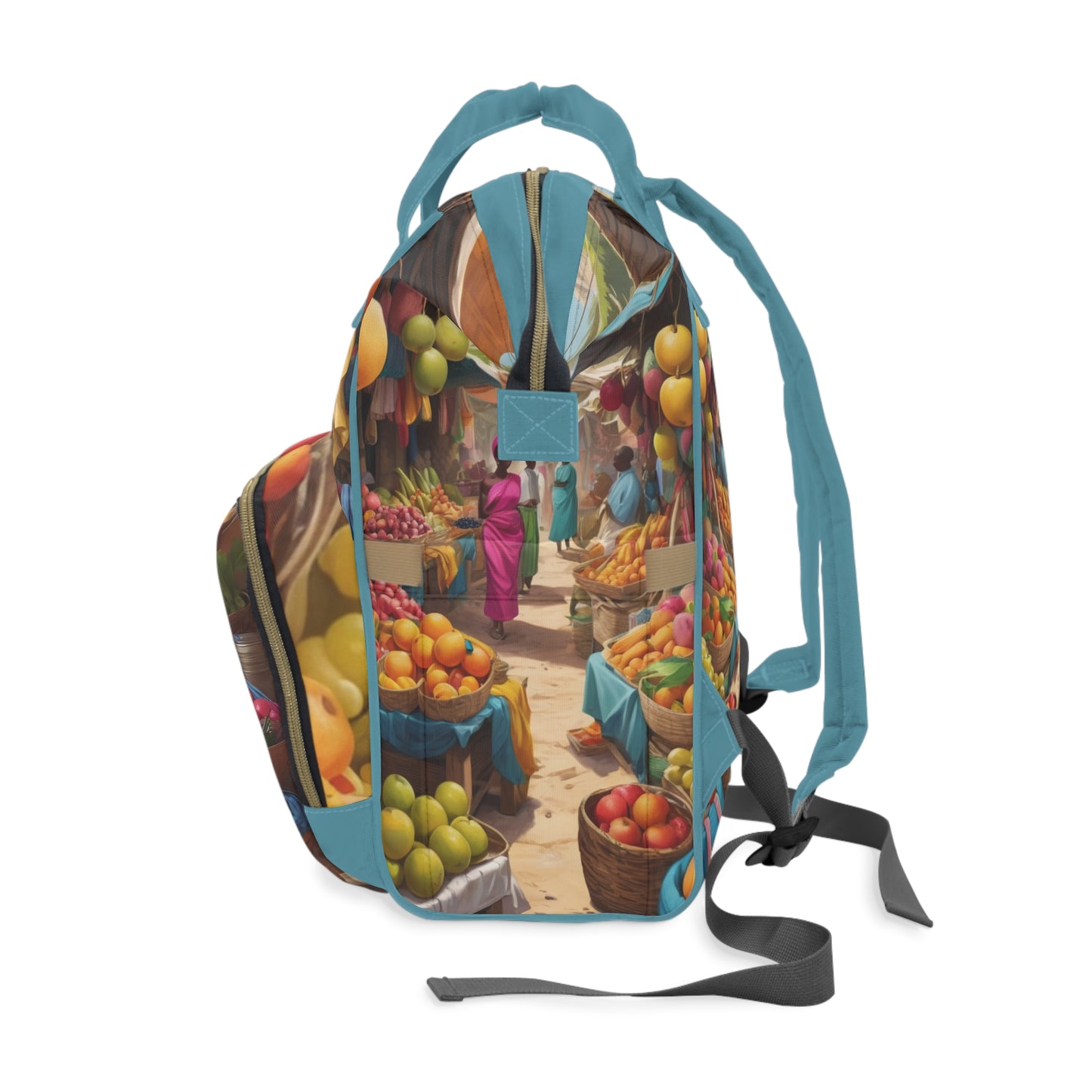 Girls African Diaper Bag – Yoruba Princess Sade