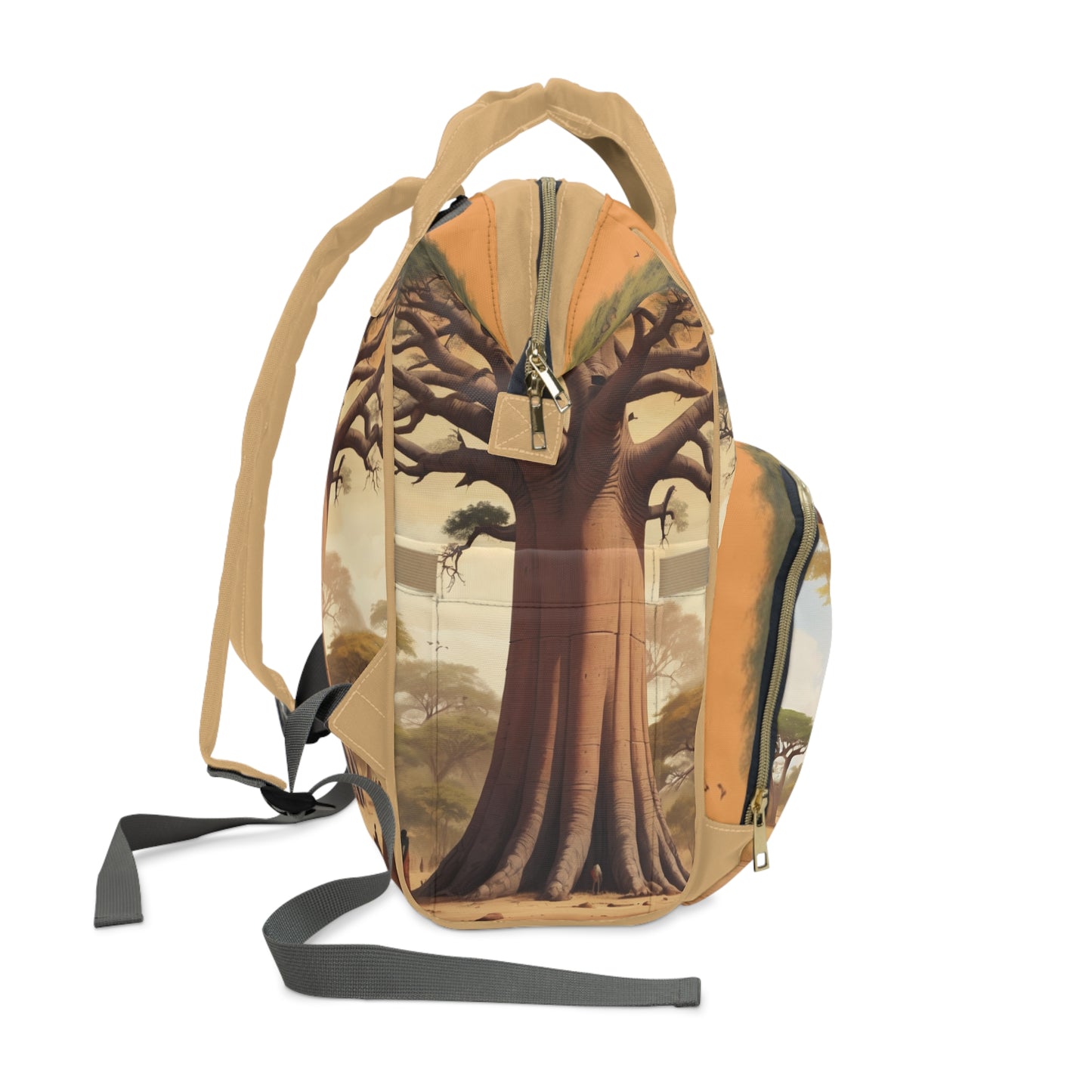 Boys Ghanaian Kente – Baobab Prince Diaper Bag (Kwaku Edition)