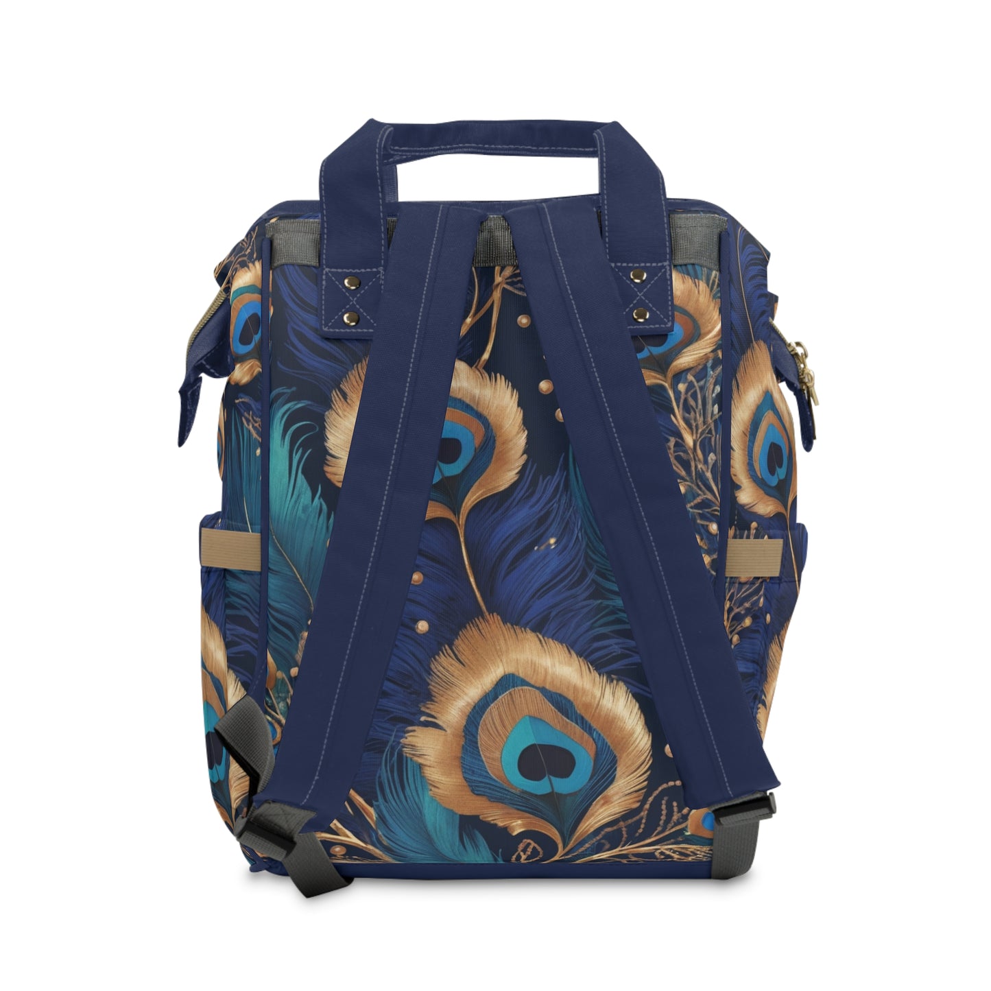 Ronke Yoruba Princess Diaper Bag – Luxury Peacock Edition