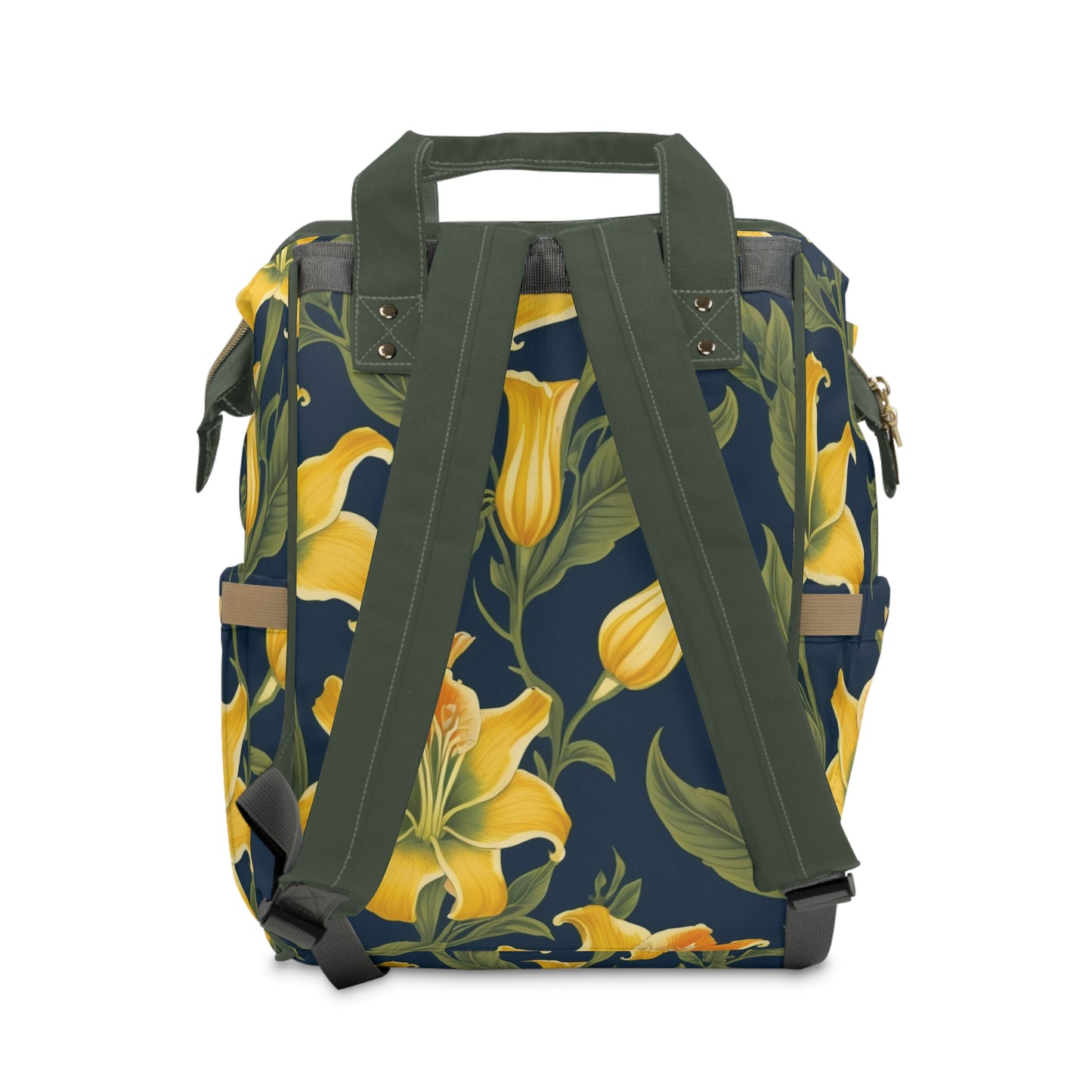 Boys Suriname Backpack | Personalized Baby Boy Bag with Moon & Floral Quote | Unique Cultural Baby Shower Gift