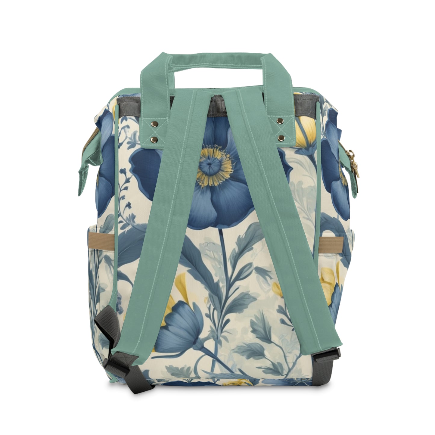 Boys Diaper Bag – Delft Blue Puppy Edition | Personalized Baby Backpack