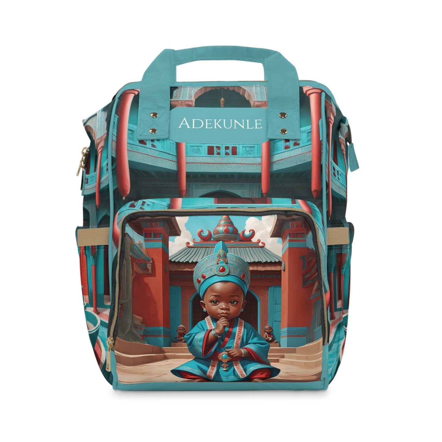 Adekunle Yoruba Prince Diaper Bag – Crown of Abundance